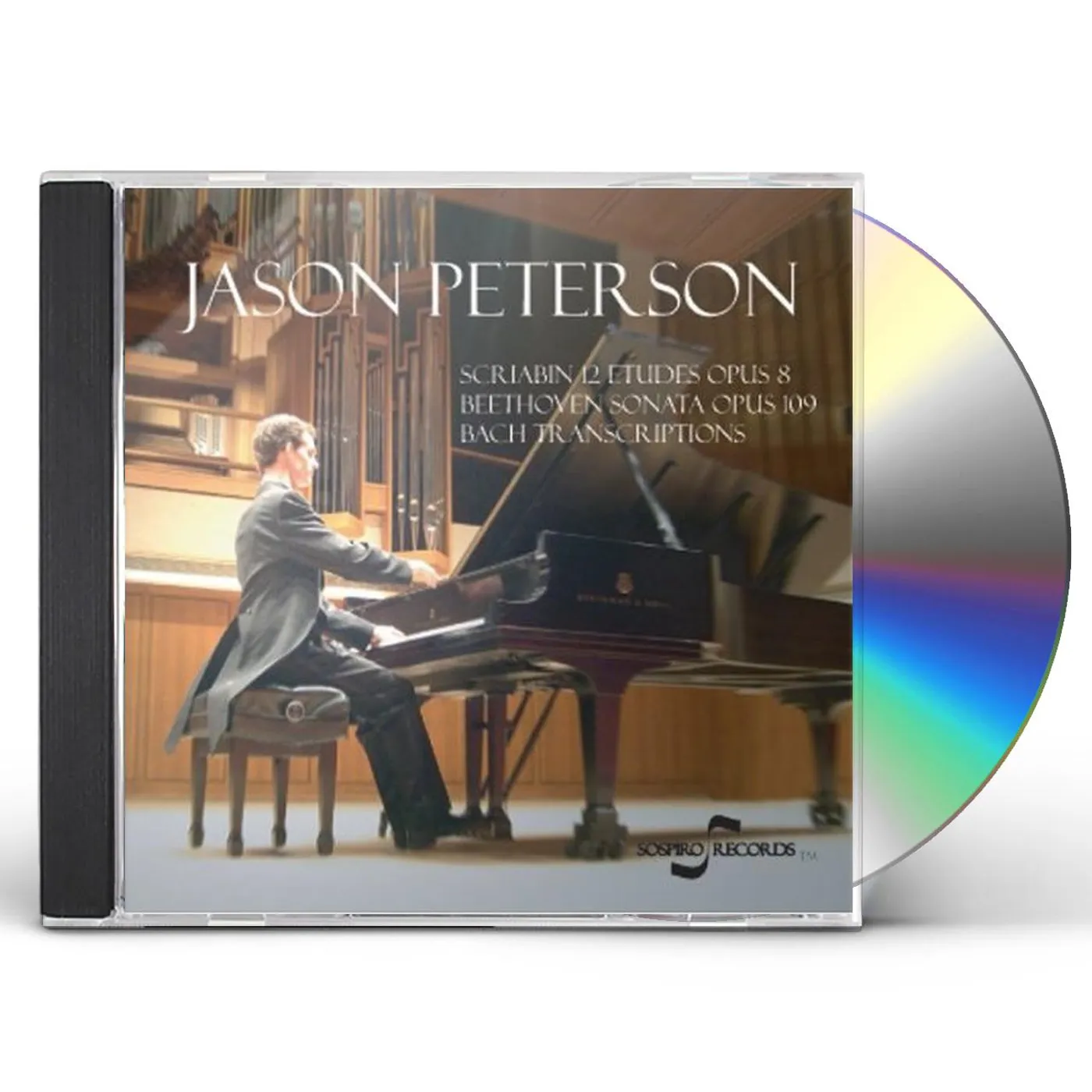 Jason Peterson SCRIABIN BEETHOVEN BACH CD