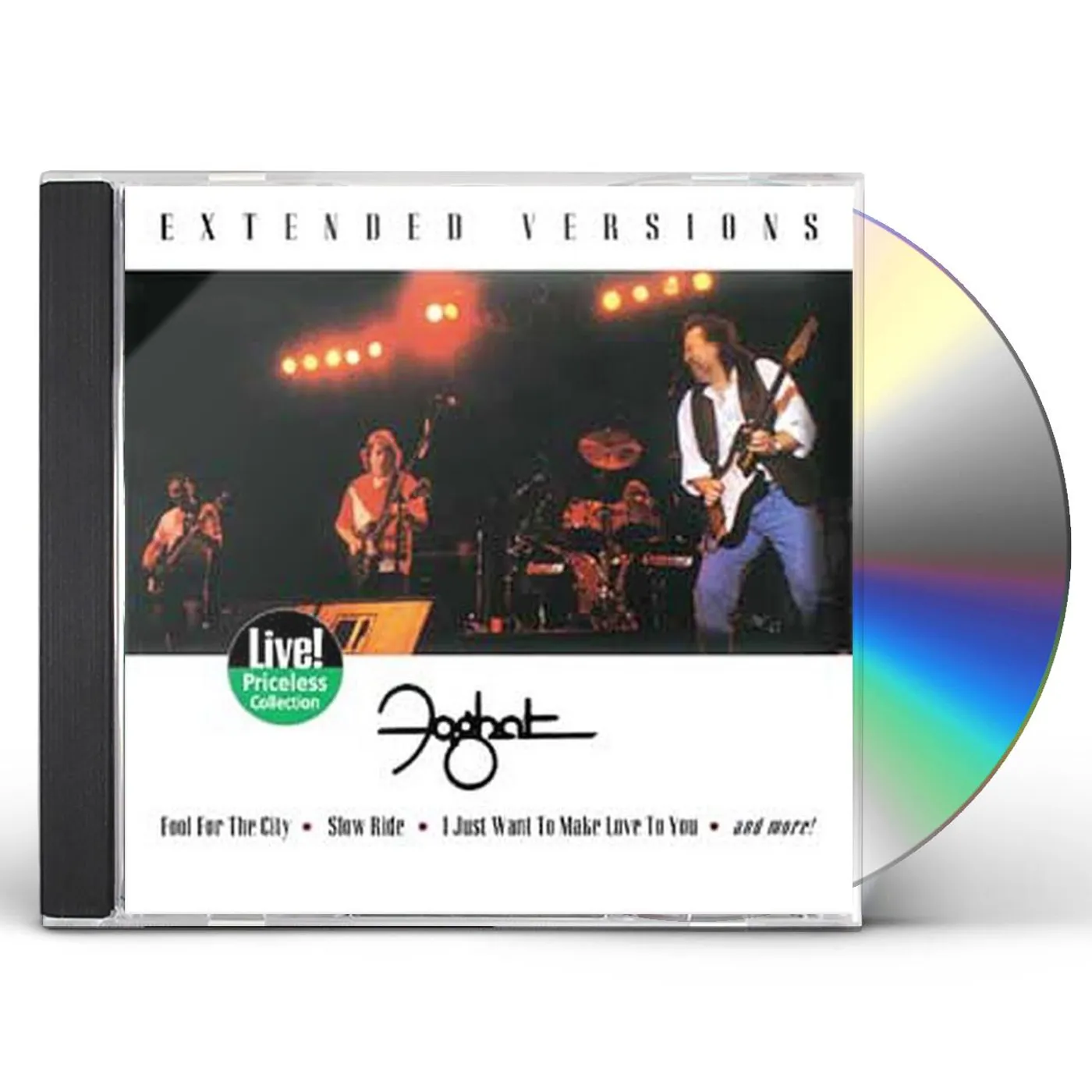 Foghat EXTENDED VERSIONS CD
