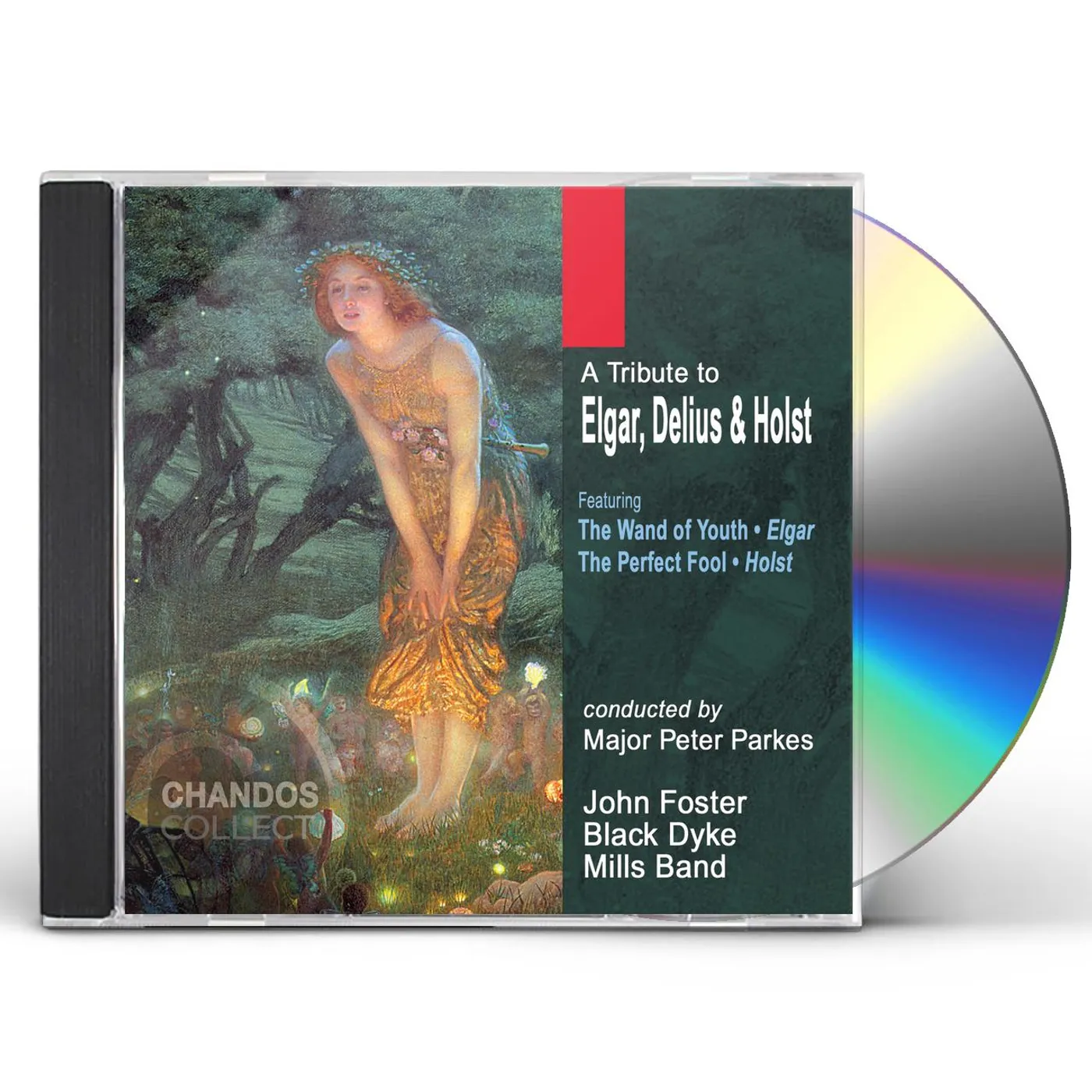 Black Dyke Mills Band TRIBUTE TO ELGAR DELIUS & HOLST CD