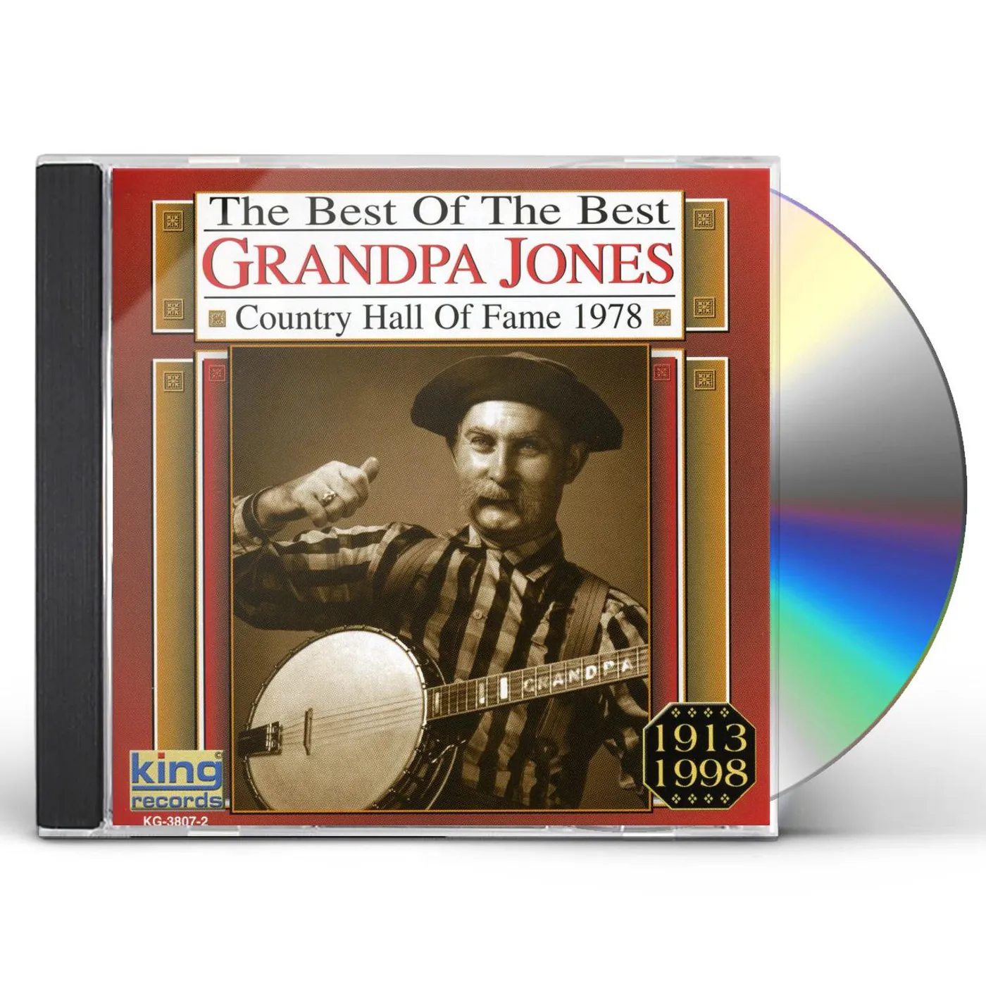 Grandpa Jones COUNTRY MUSIC HALL OF FAME 1978 CD