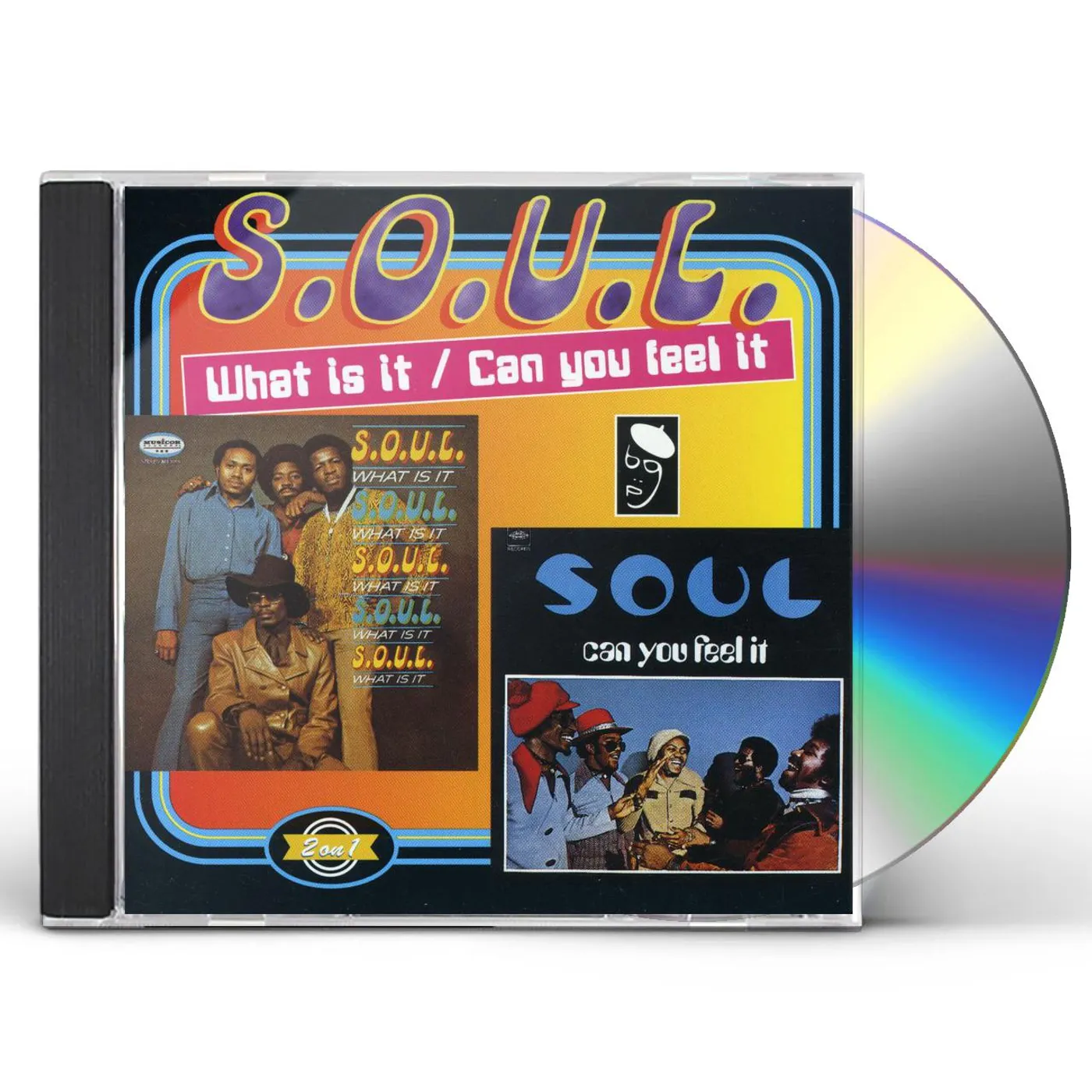 S.O.U.L. WHAT IS IT / CAN YOU FEEL IT CD