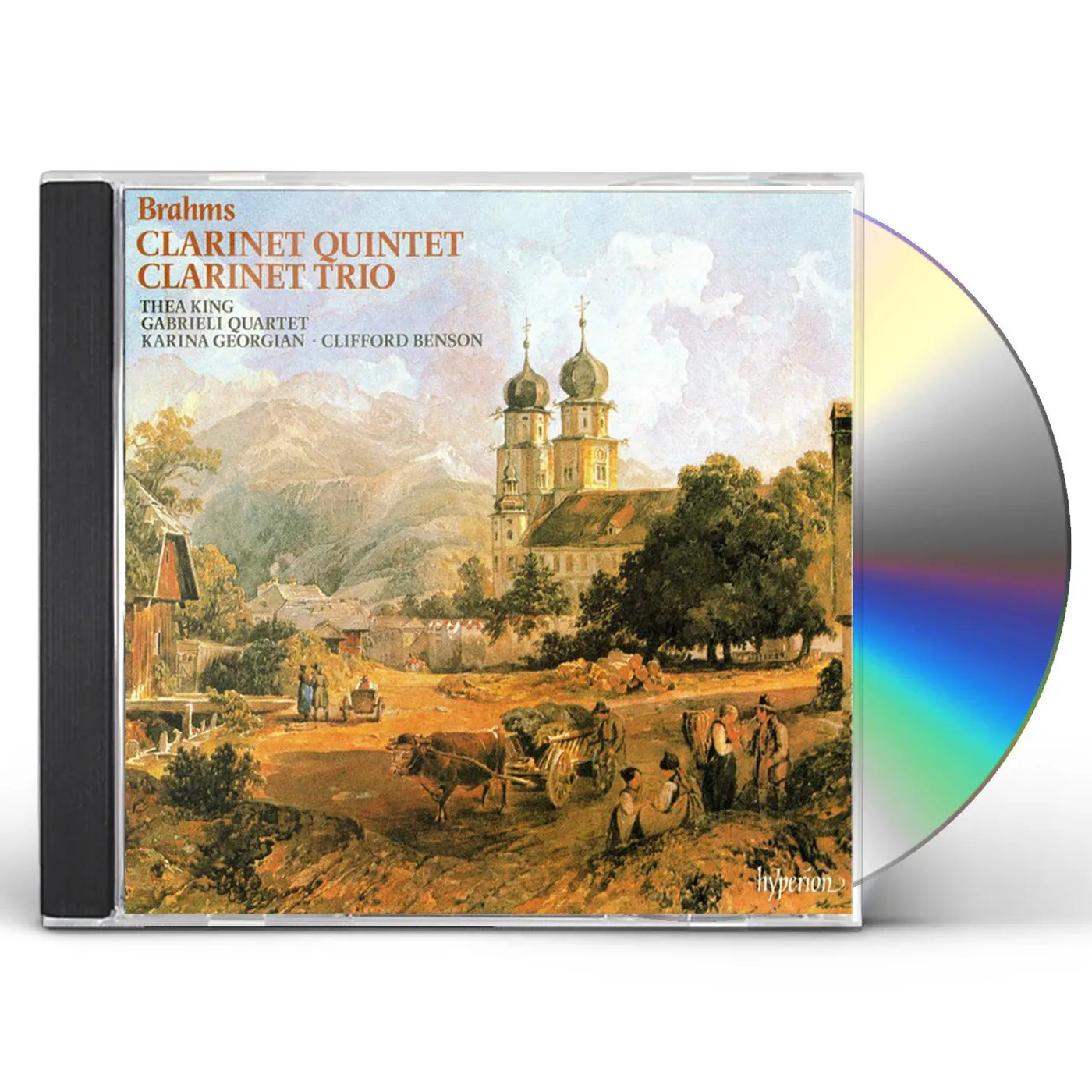 Thea King BRAHMS: CLARINET QUINTET TRIO OP.114 CD