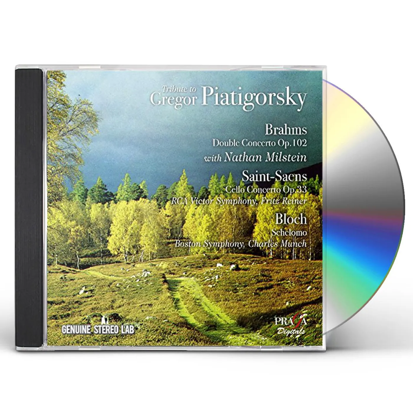 TRIBUTE TO GREGOR PIATIGORSKY: WORKS BY BRAHMS CD