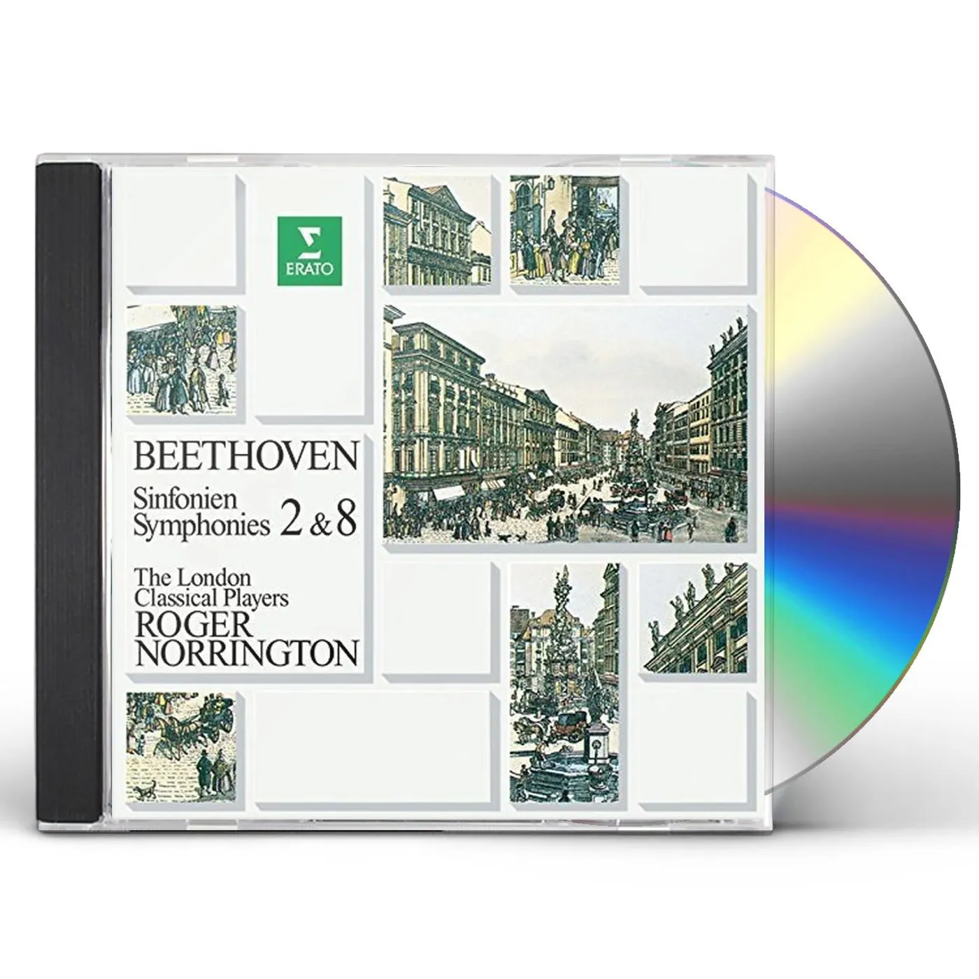 Roger Norrington BEETHOVEN: SYMPHONIES NOS. 2 & 8 CD