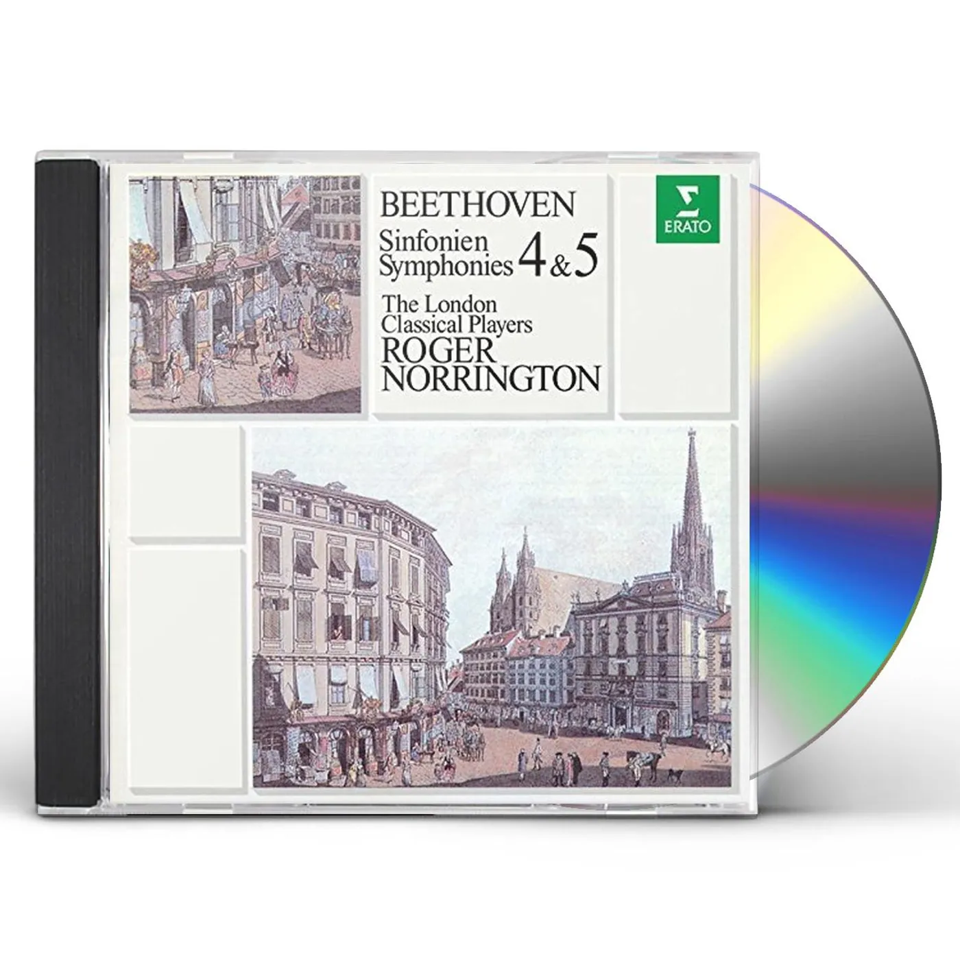 Roger Norrington BEETHOVEN: SYMPHONIES NOS. 4 & 5 CD