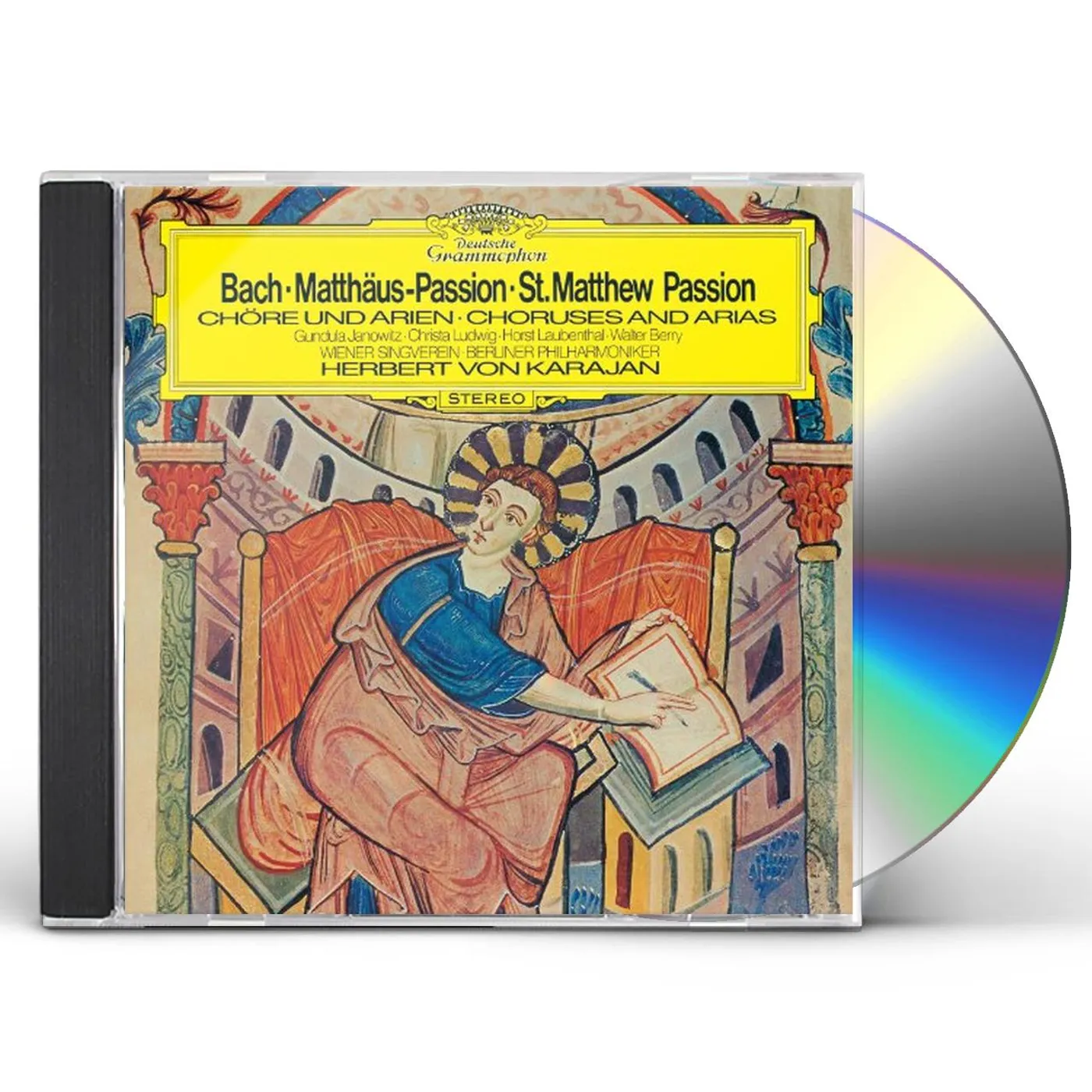 BACH / HERBERT VON KARAJAN J.S.BACH: MATTHAUS-PASSION (EXCERPT) CD
