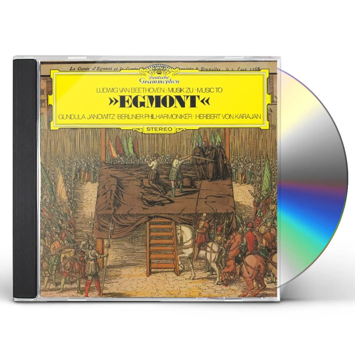 Beethoven / Herbert Von Karajan BEETHOVEN: EGMONT ETC CD