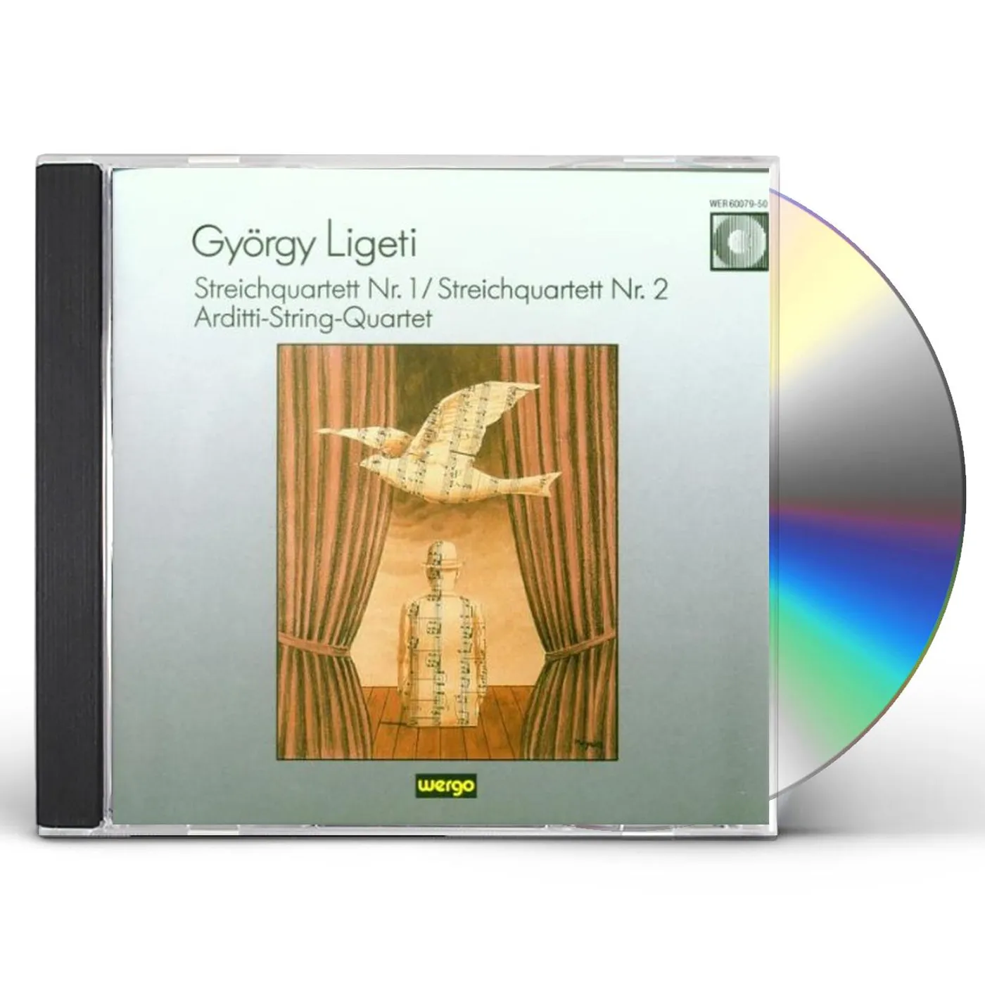 Arditti String Quartet LIGETI: STRING QUARTETS NOS.1 & 2 CD
