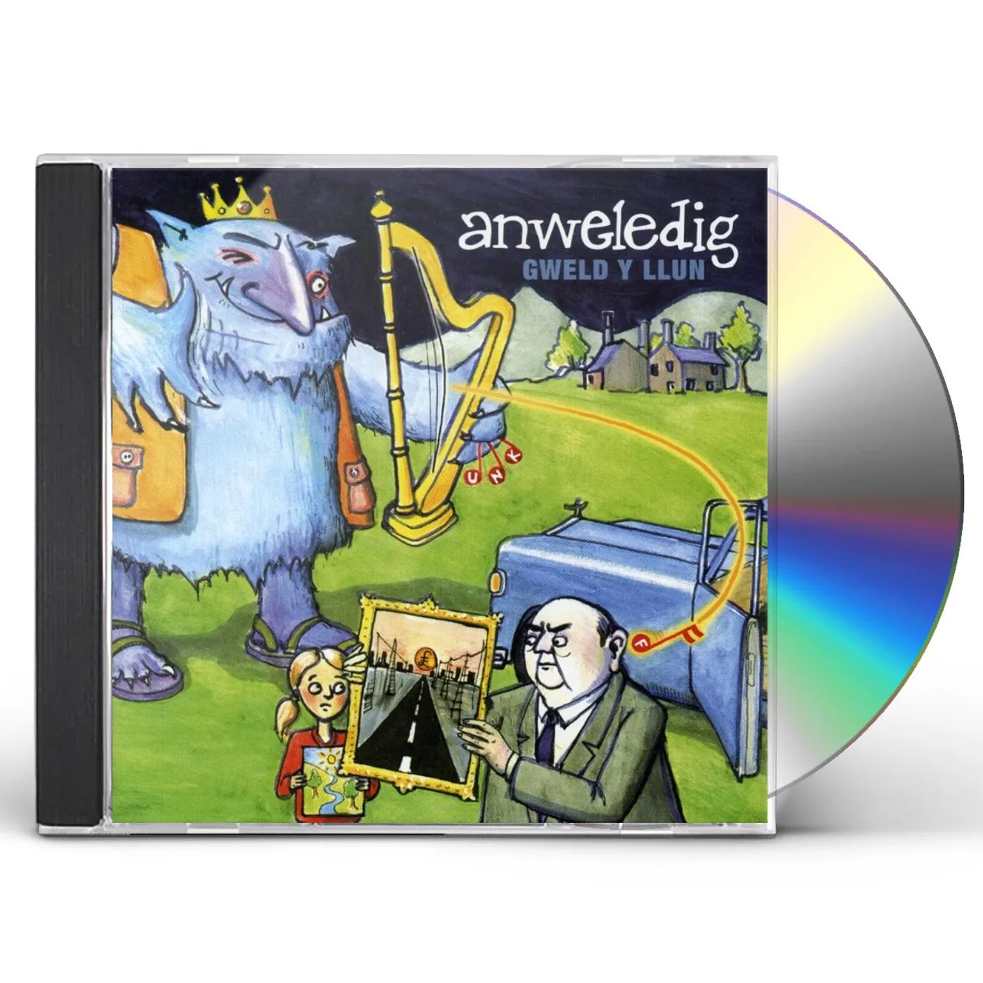 Anweledig GWELD Y LLUN CD
