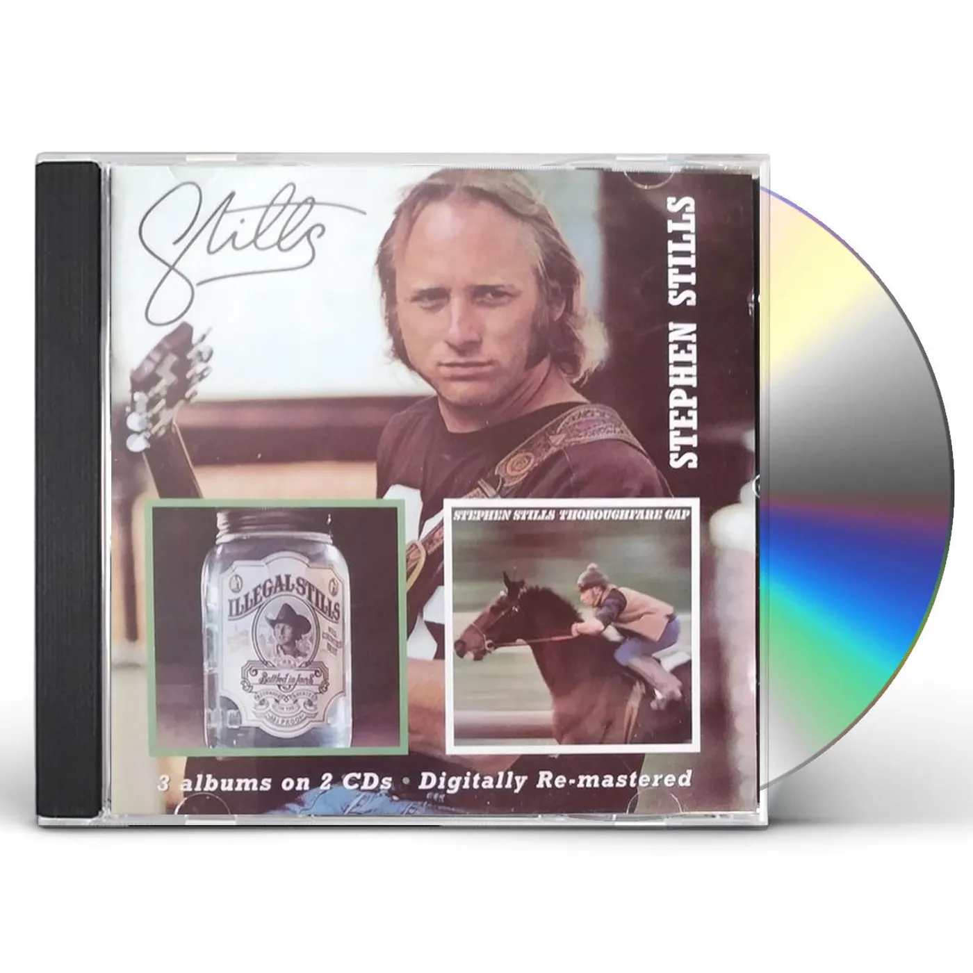 Stephen Stills STILLS / ILLEGAL STILLS / THOROUGHFARE GAP (REMASTERED) CD
