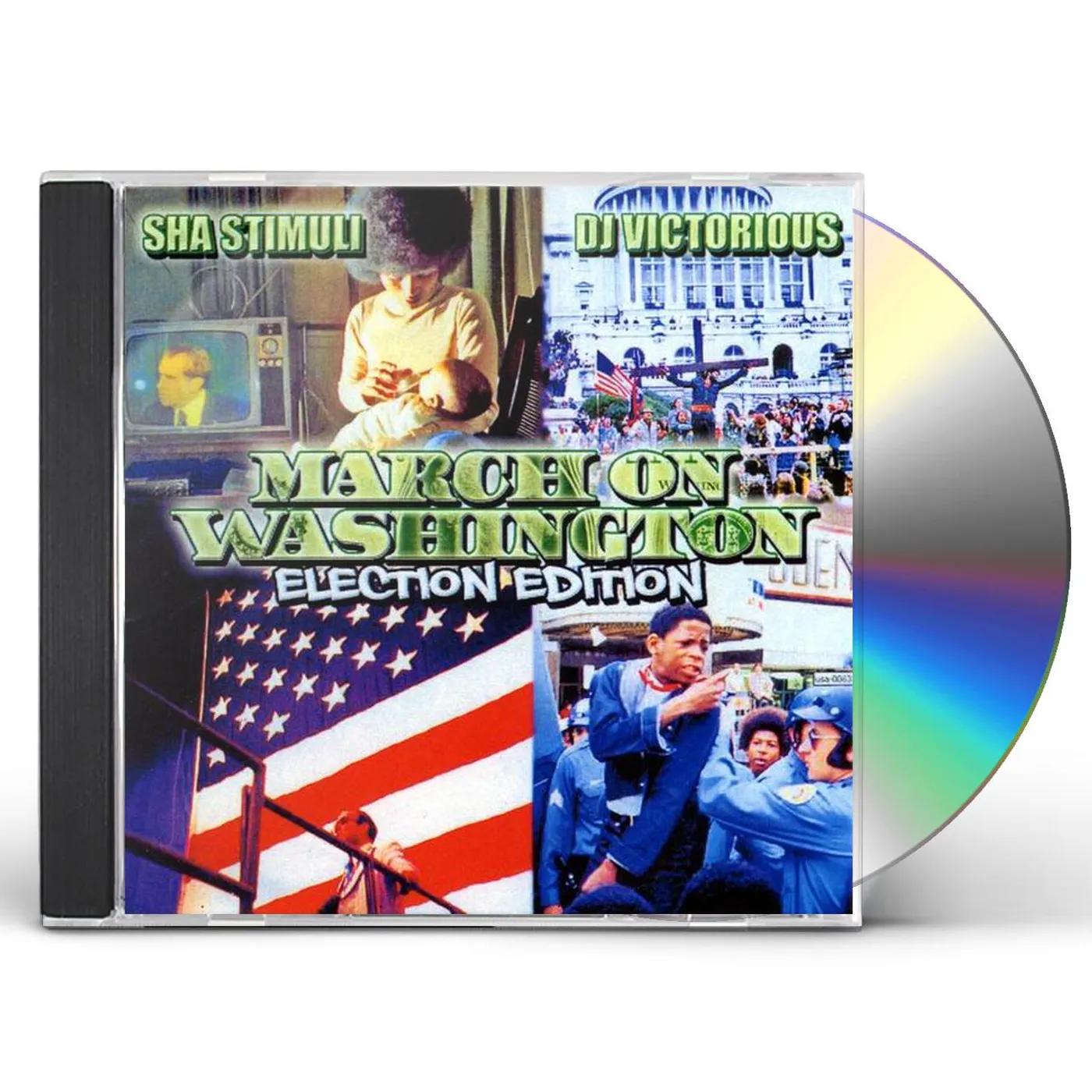 Sha Stimuli MARCH ON WASHINGTON (ELECTION EDITION) CD