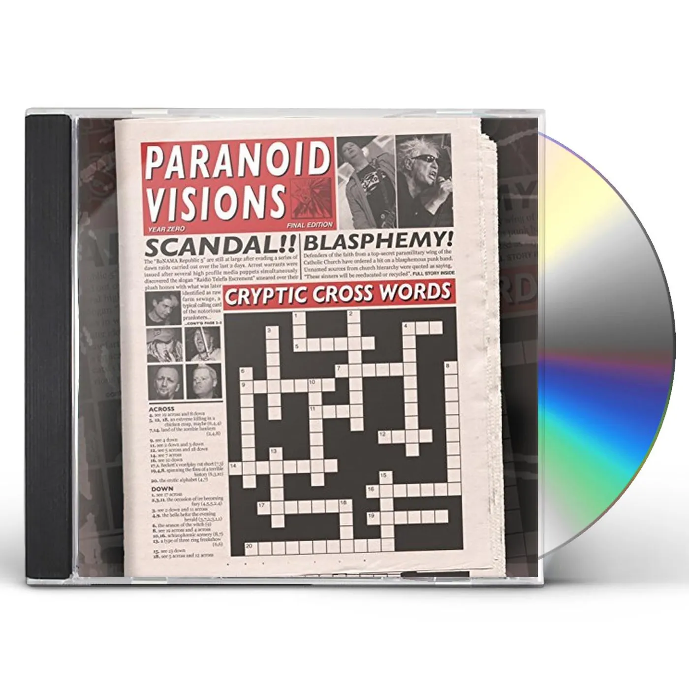 Paranoid Visions CRYPTIC CROSSWORDS CD
