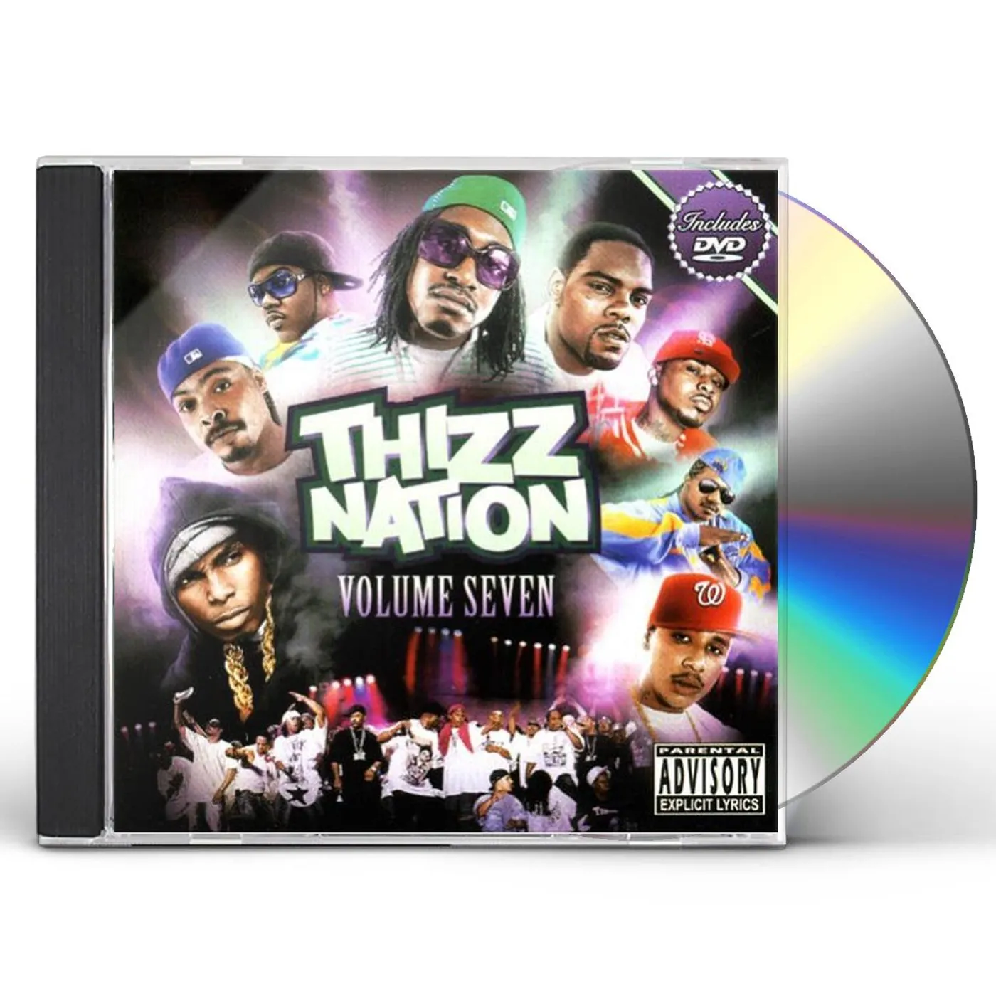 MAC DRE PRESENTS THIZZ NATION 7 CD