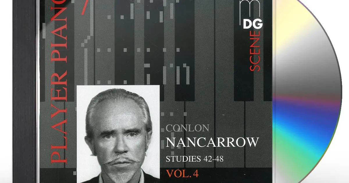 Conlon Nancarrow STUDIES FOR PLAYER PIANO 7 CD