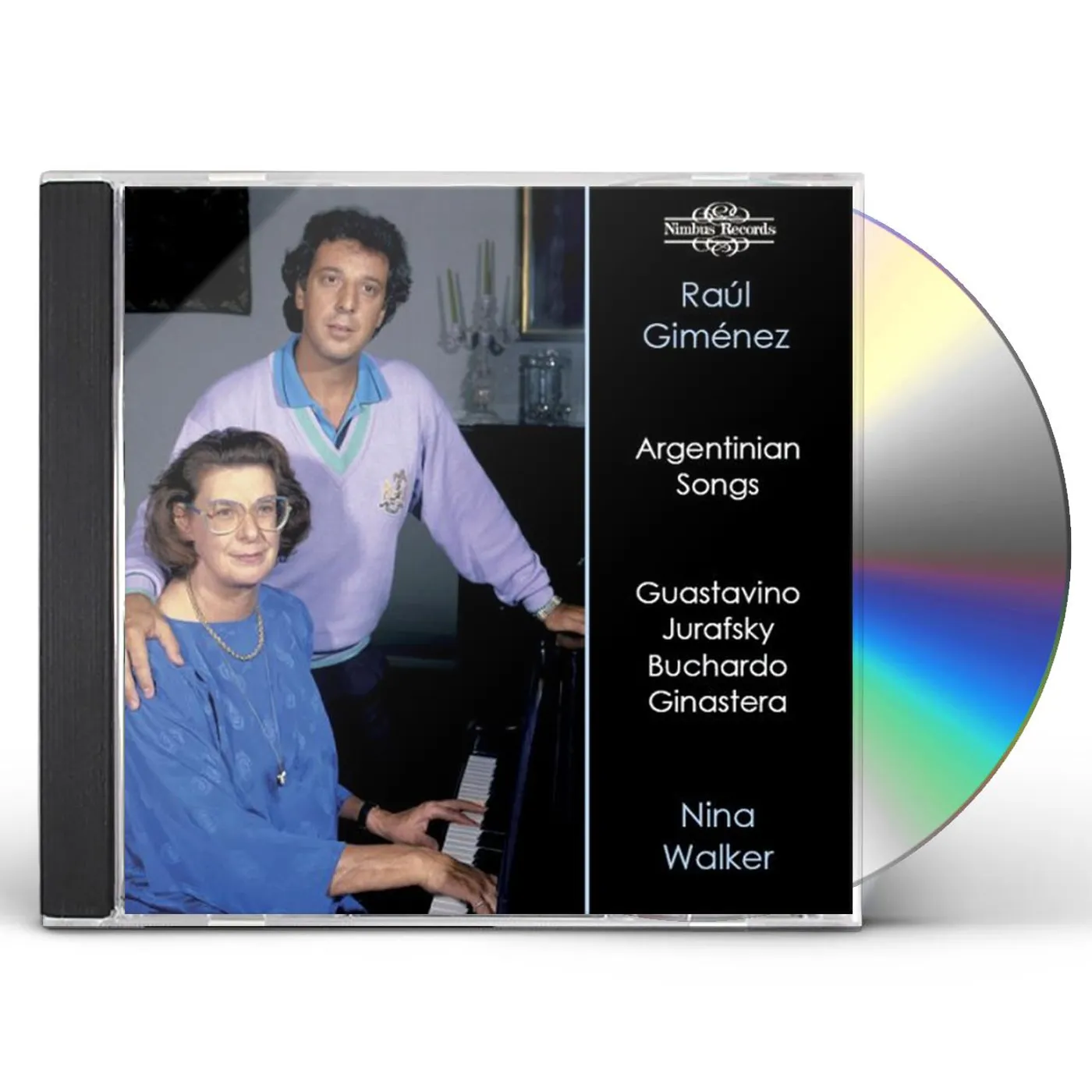 Raul Gimenez ARGENTINIAN SONGS CD