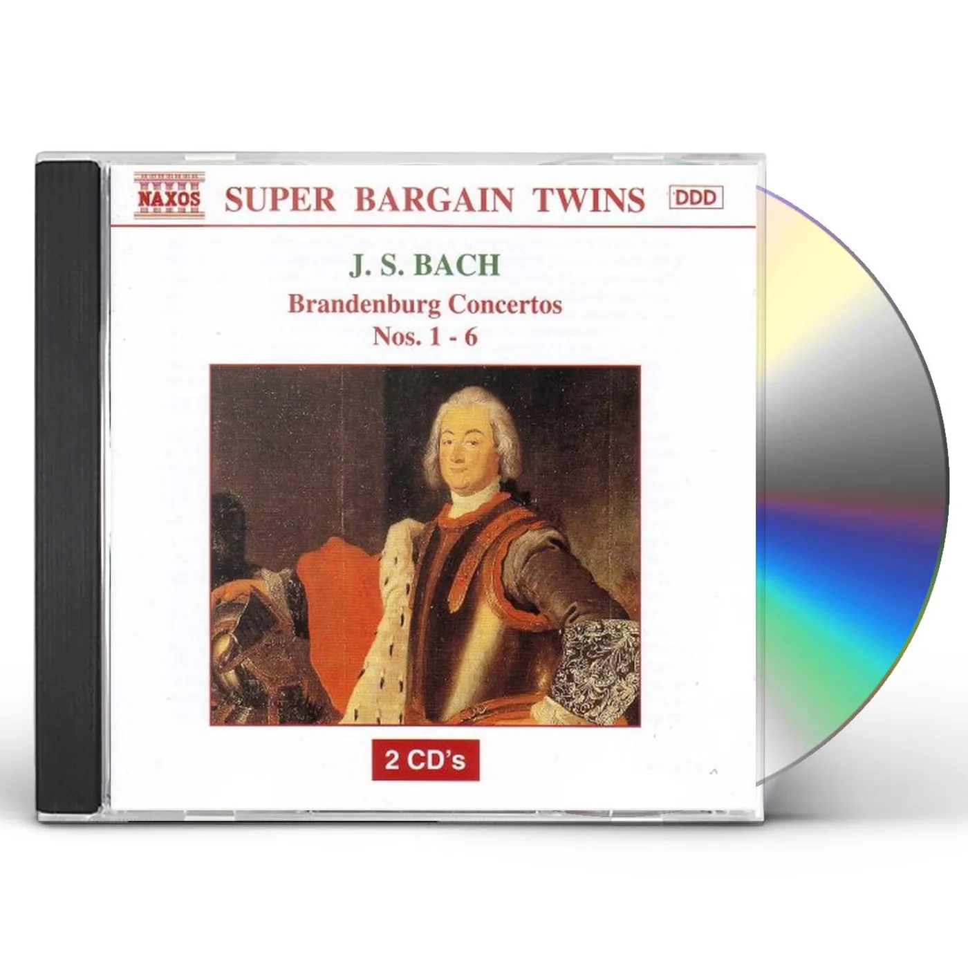 J.S. Bach BRANDENBURG CONCERTOS NOS 1-6 CD