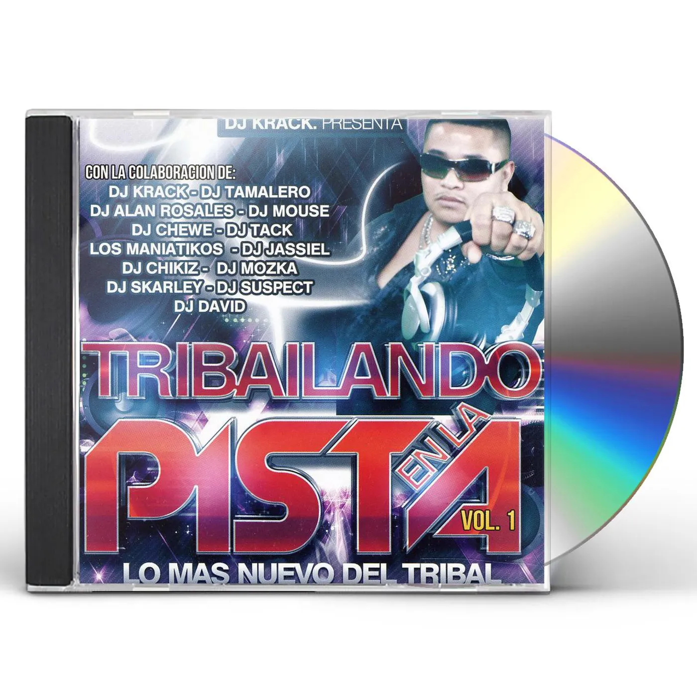 DJ Krack TRIBAILANDO EN LA PISTA CD