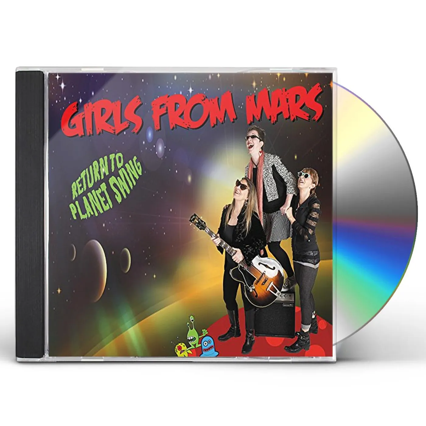 Girls from Mars RETURN TO PLANET SWING CD