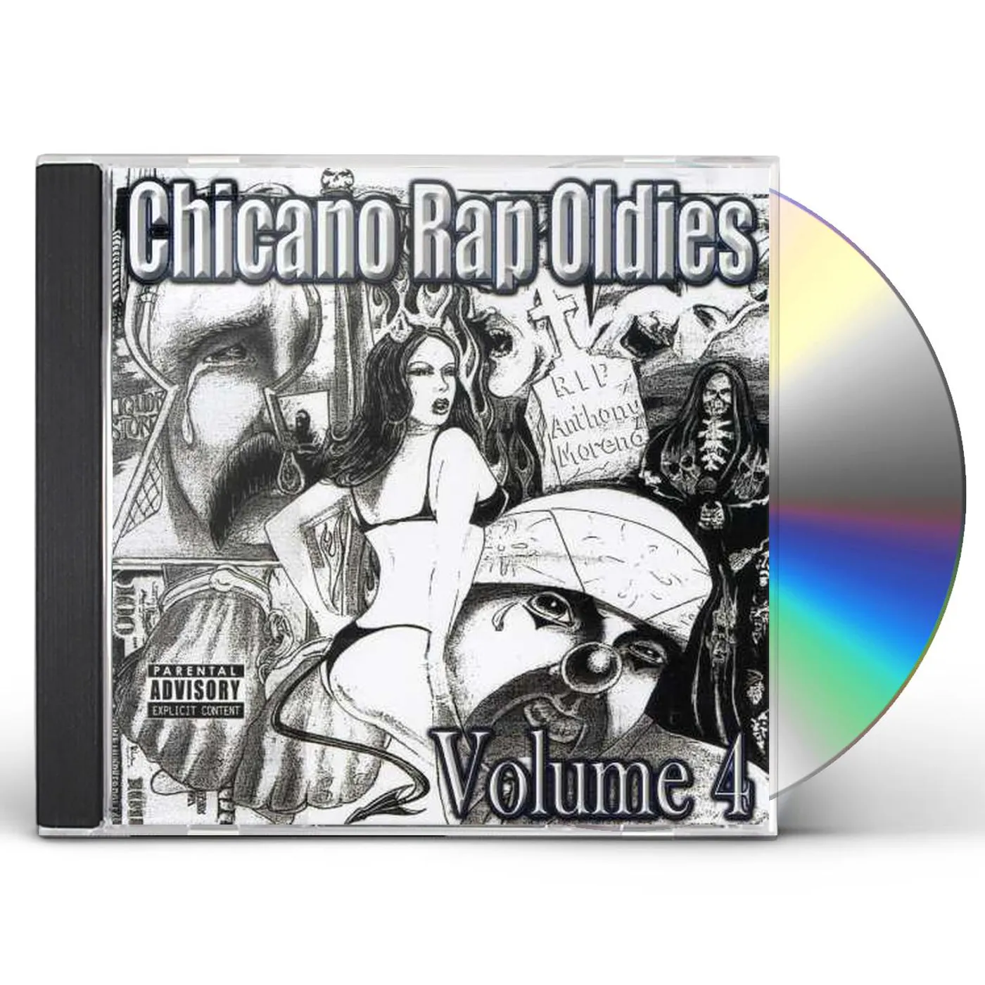 Mister D CHICANO RAP OLDIES 4 CD