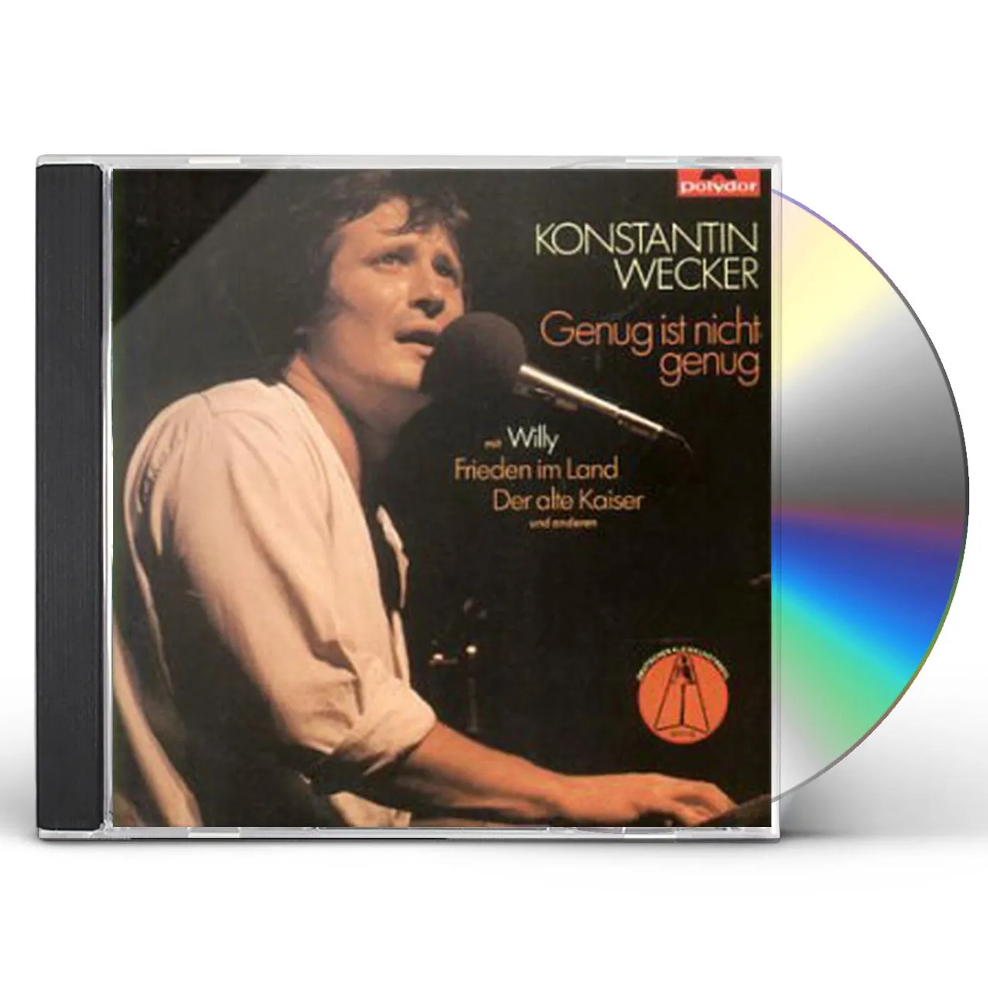 Konstantin Wecker GENUG 1ST NICHT GENUG CD
