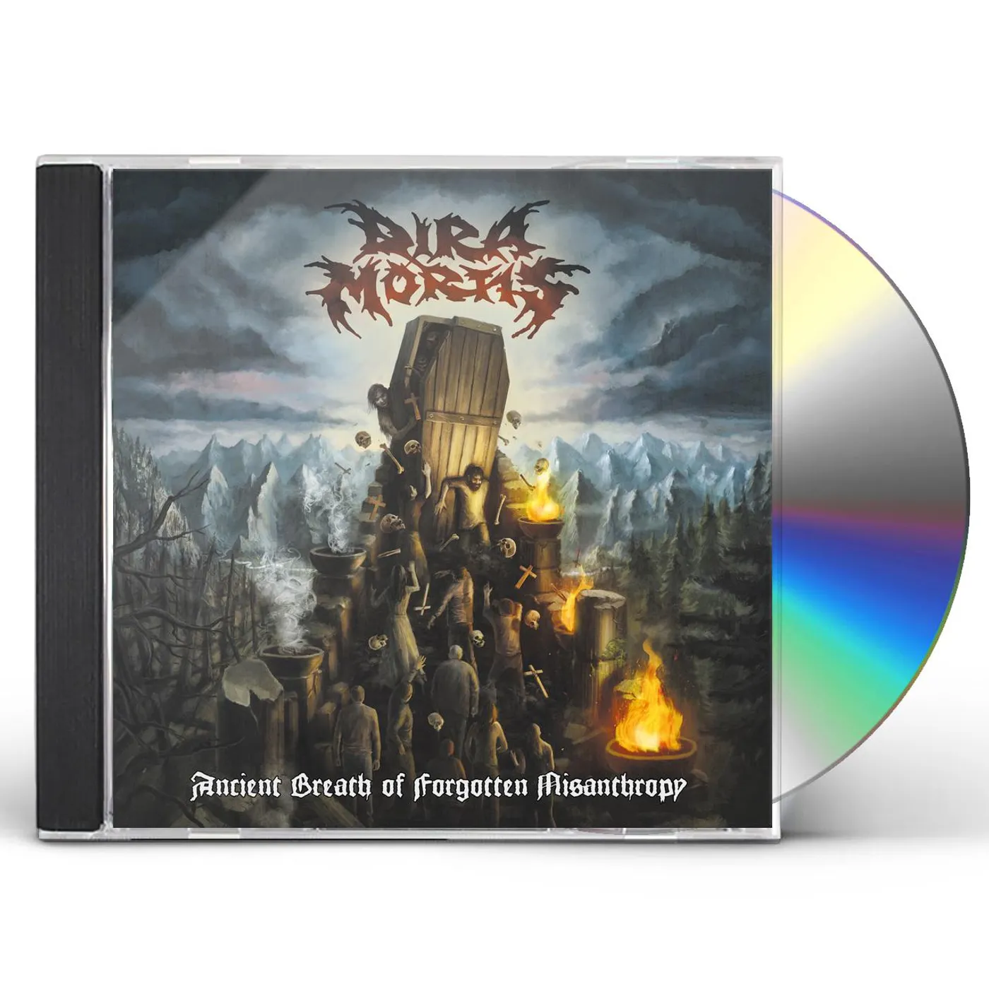Dira Mortis Ancient Breath Of Forgotten Misanthropy CD