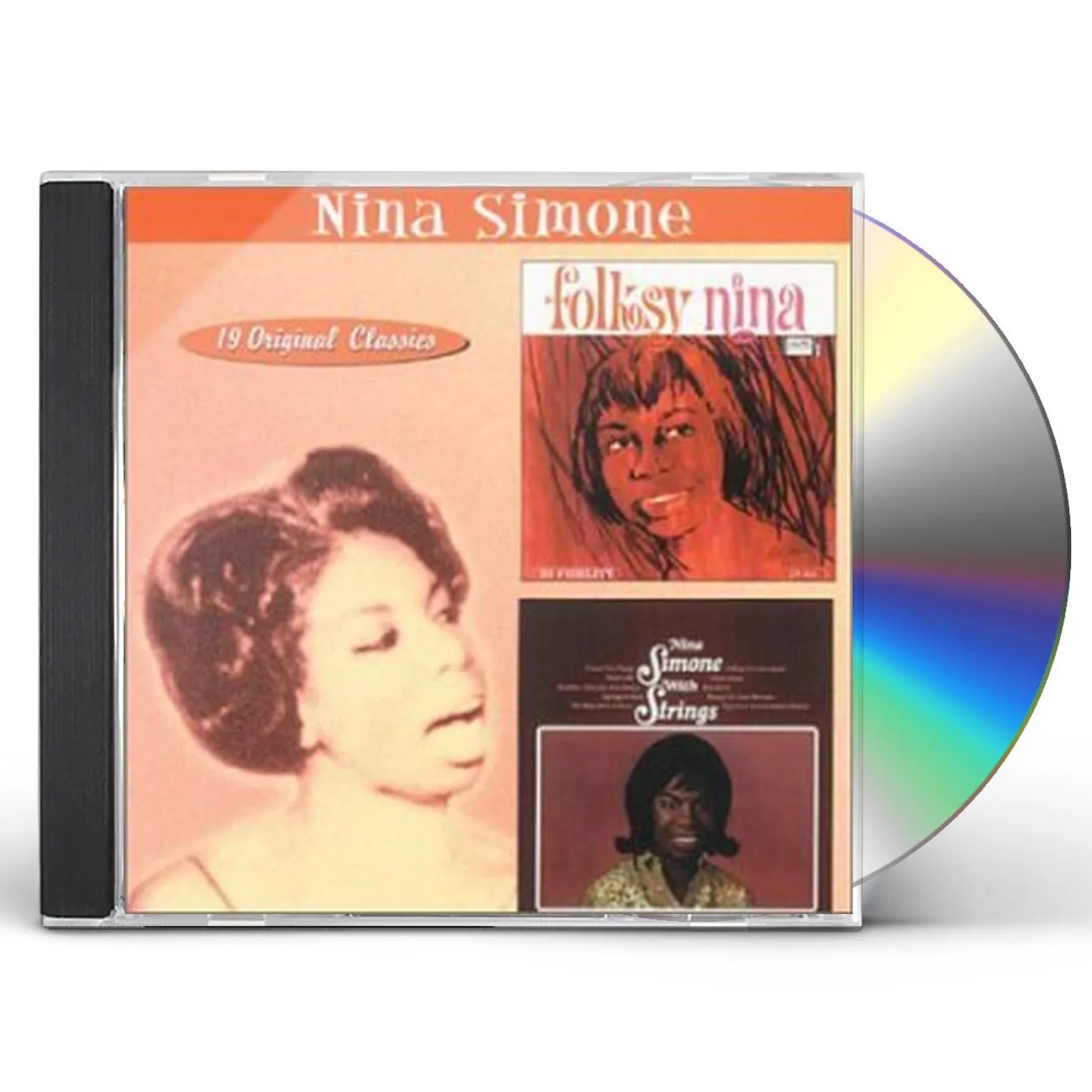Nina Simone FOLKSY NINA / WITH STRINGS CD
