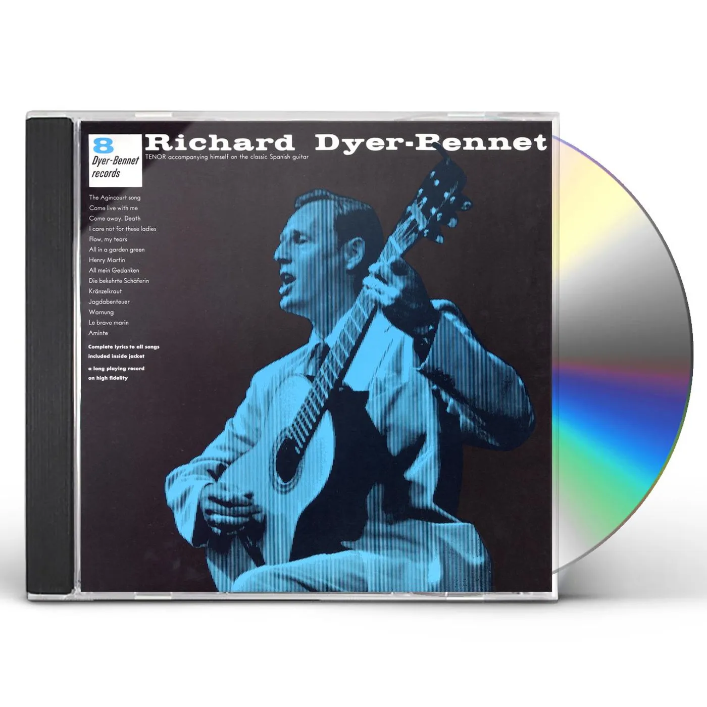 Richard Dyer-Bennet VOL. 8 CD