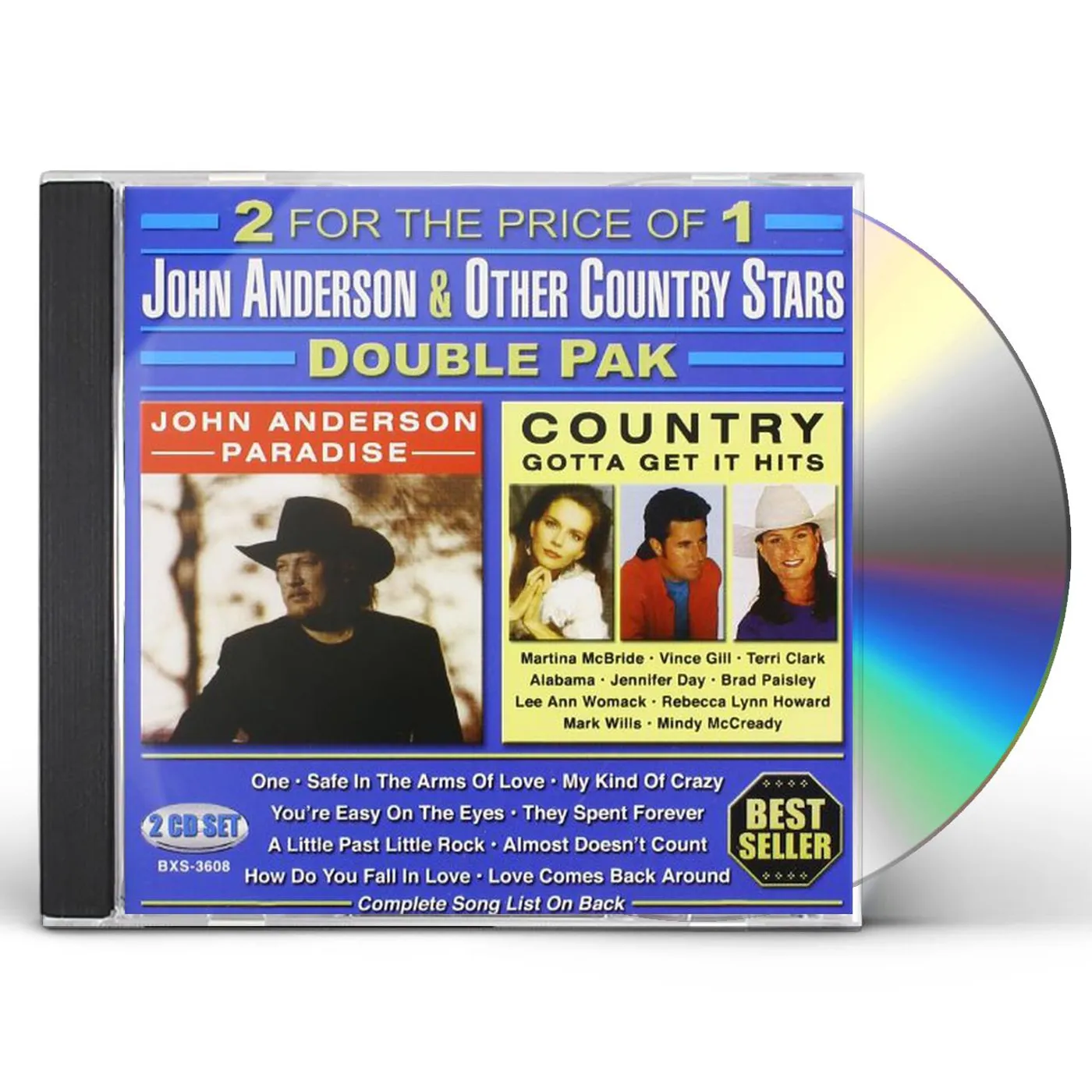 John Anderson 167885167885 JOHN ANDERSON & OTHER COUNTRY STARS CD