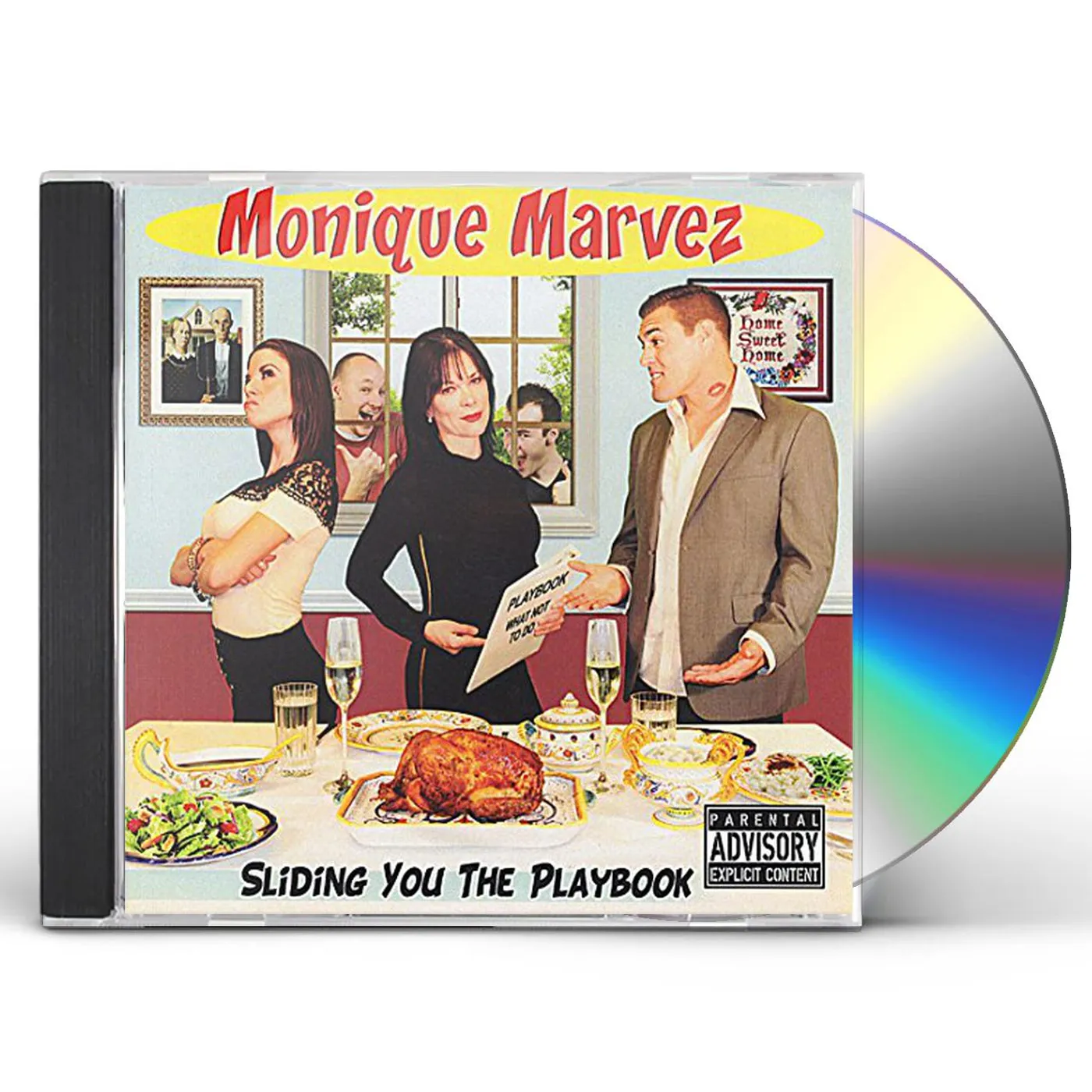 Monique Marvez SLIDING YOU THE PLAYBOOK CD