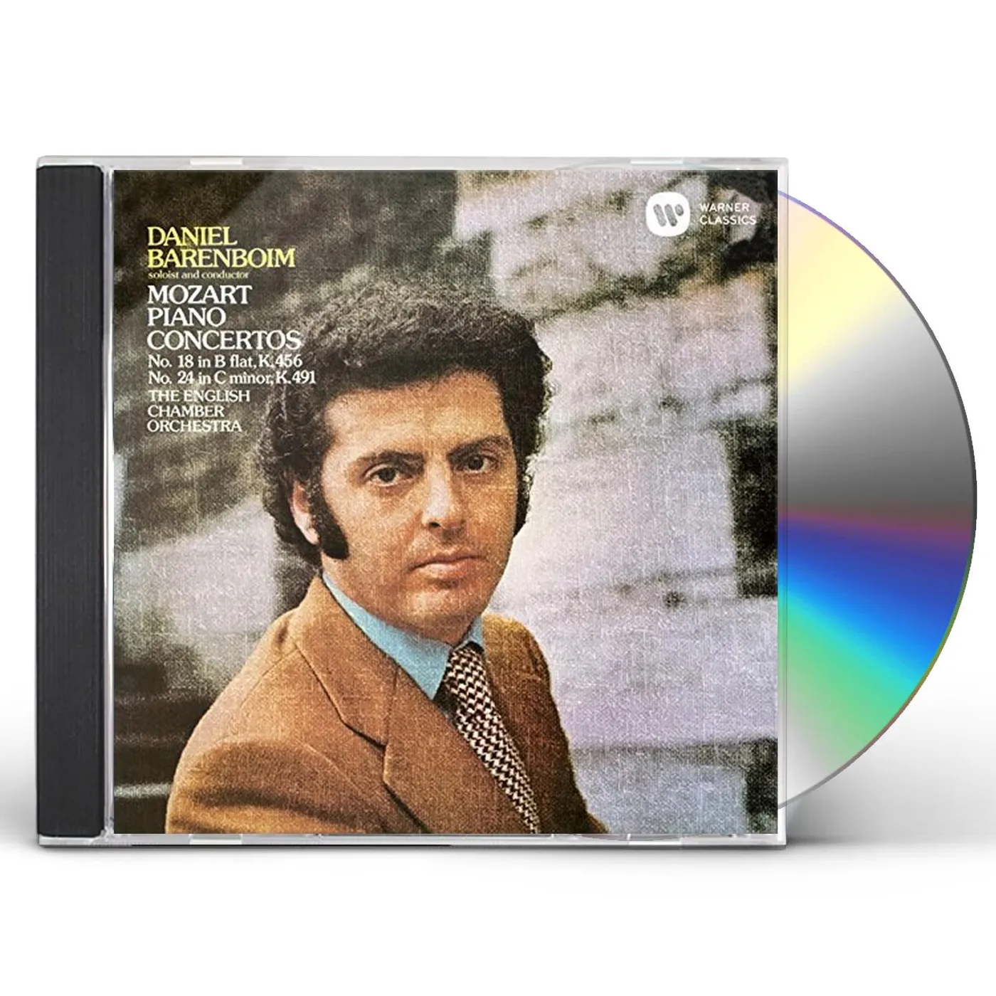 Daniel Barenboim MOZART: PIANO CONCERTOS NOS. 18 & 24 CD