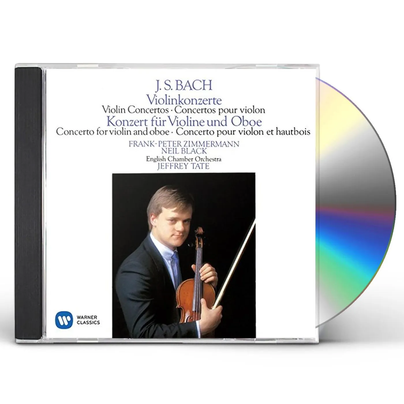 Frank Peter Zimmermann BACH: VIOLIN CONCERTOS BWV1041 & 104 CD