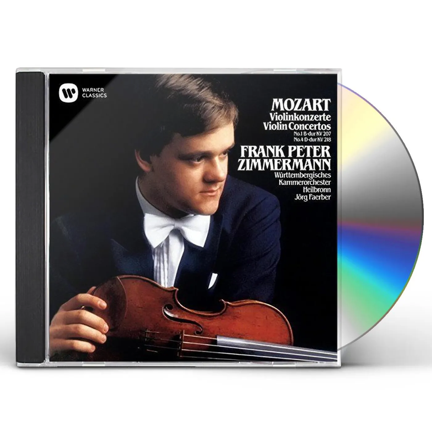 Frank Peter Zimmermann MOZART: VIOLIN CONCERTOS NOS. 1 & 4 CD