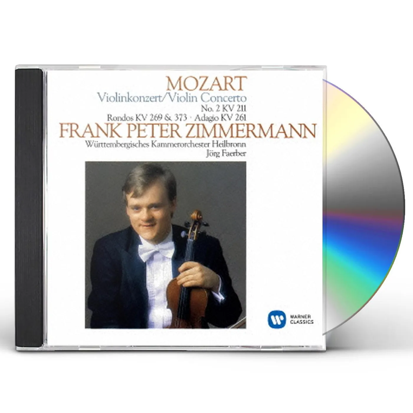 Frank Peter Zimmermann MOZART: VIOLIN CONCERTO NO. 2 RONDOS CD