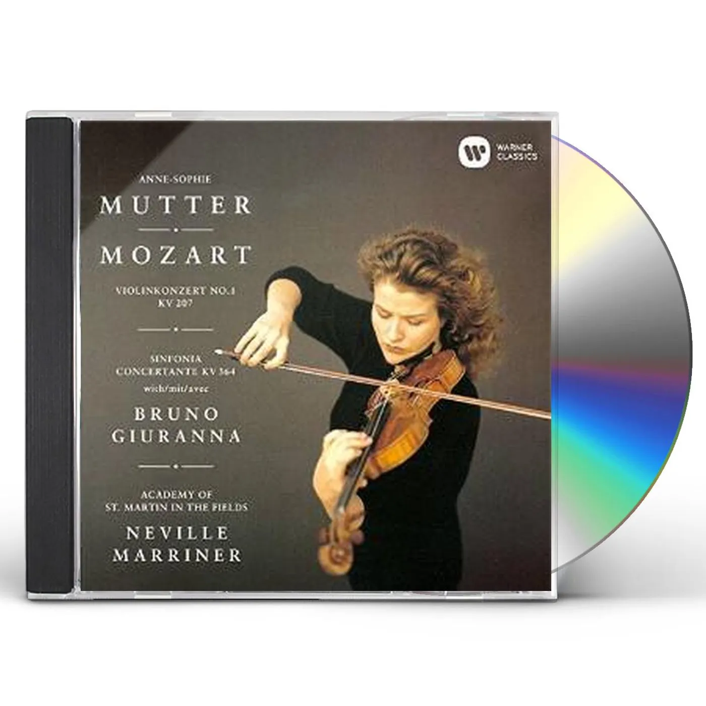 Anne-Sophie Mutter MOZART: VIOLIN CONCERTO NO. 1 SINFON CD