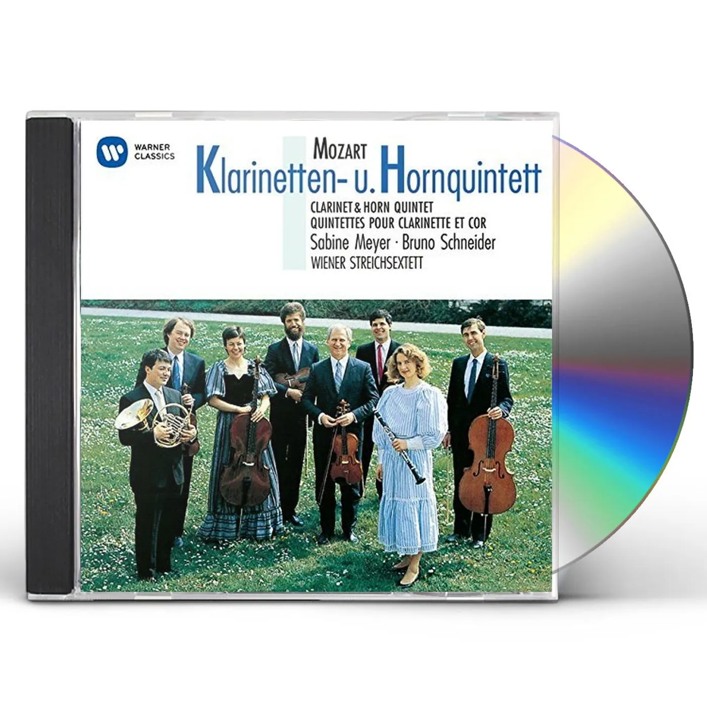 Sabine Meyer MOZART: CLARINET QUINTET & HORN CD