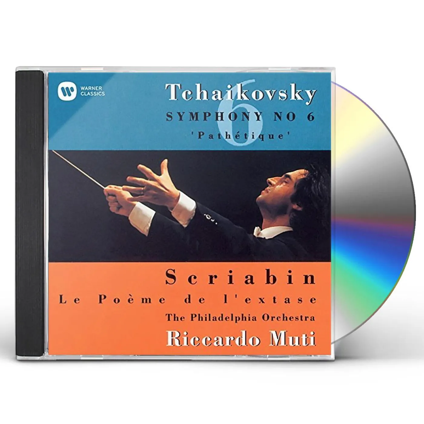 Riccardo Muti TCHAIKOVSKY: SYMPHONY NO. 6'PATHETIQU CD