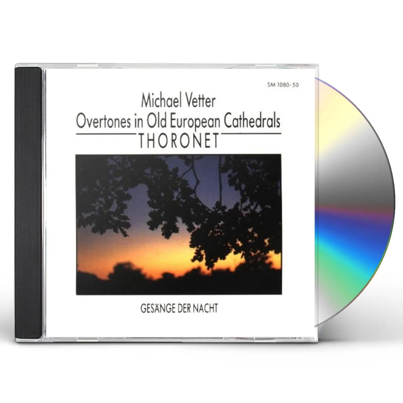 Michael Vetter VETTER: OVERTONES IN OLD EUROPEAN CATHEDRALS CD