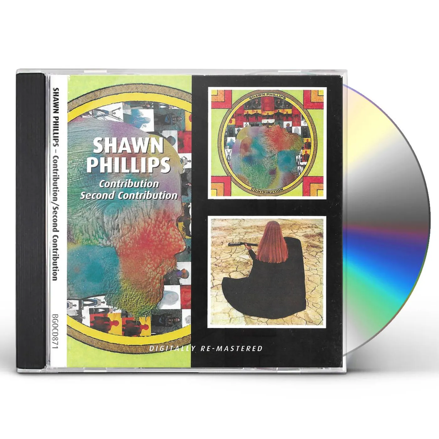 Shawn Phillips CONTRIBUTION / SECOND CONTRIBUTION (REMASTERED) CD