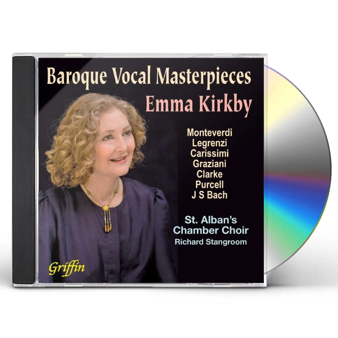 Emma Kirkby BAROQUE VOCAL MASTERPIECES CD