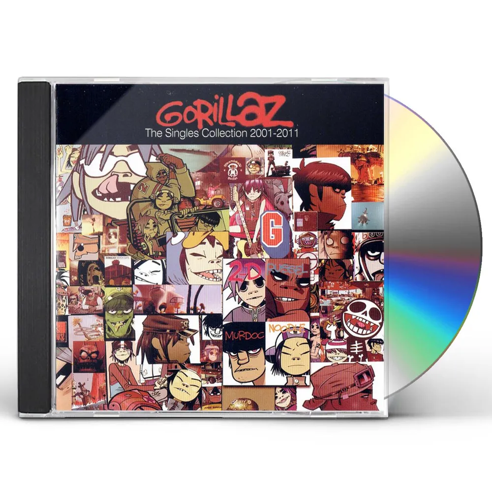 洋楽 GORILLAZ SINGLES COLLECTION 2001-2011 GORILLAZ - Singles Collection - Amazon.com Music