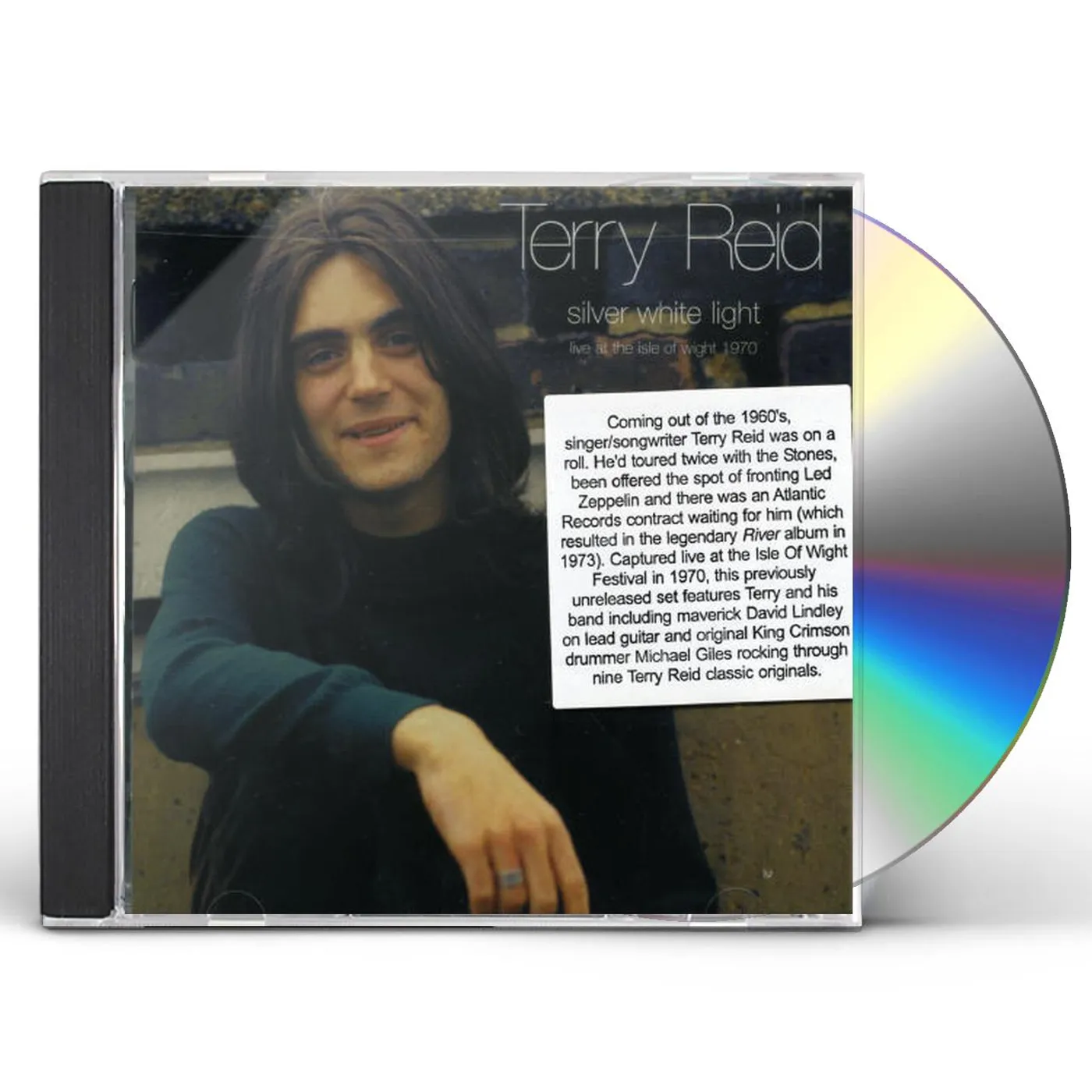 Terry Reid SILVER WHITE LIGHT: LIVE AT THE ISLE OF WIGHT 1970 CD