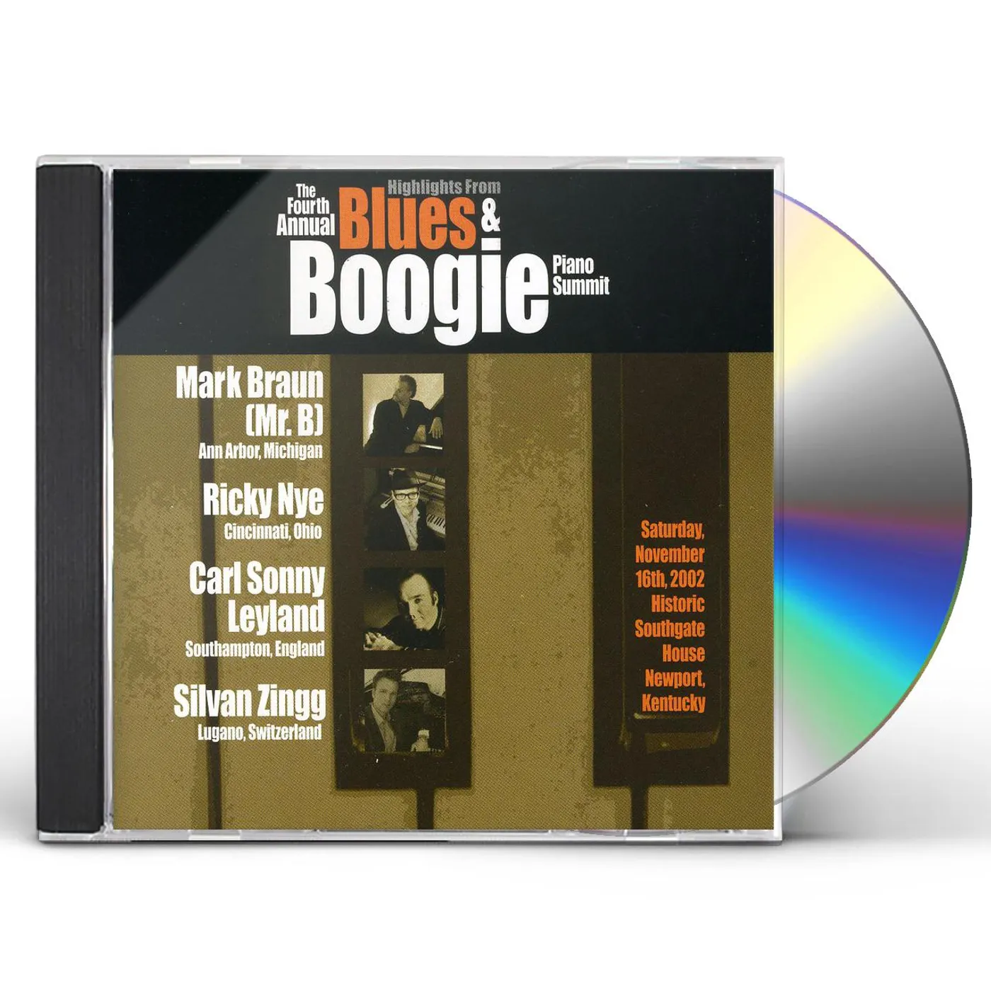 Ricky Nye HIGHLIGHTS FROM THE FOURTH ANNUAL BLUES & BOOGIE P CD