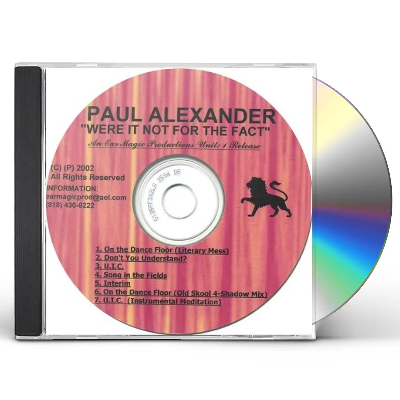 Paul Alexander WERE IT NOT FOR THE FACT CD