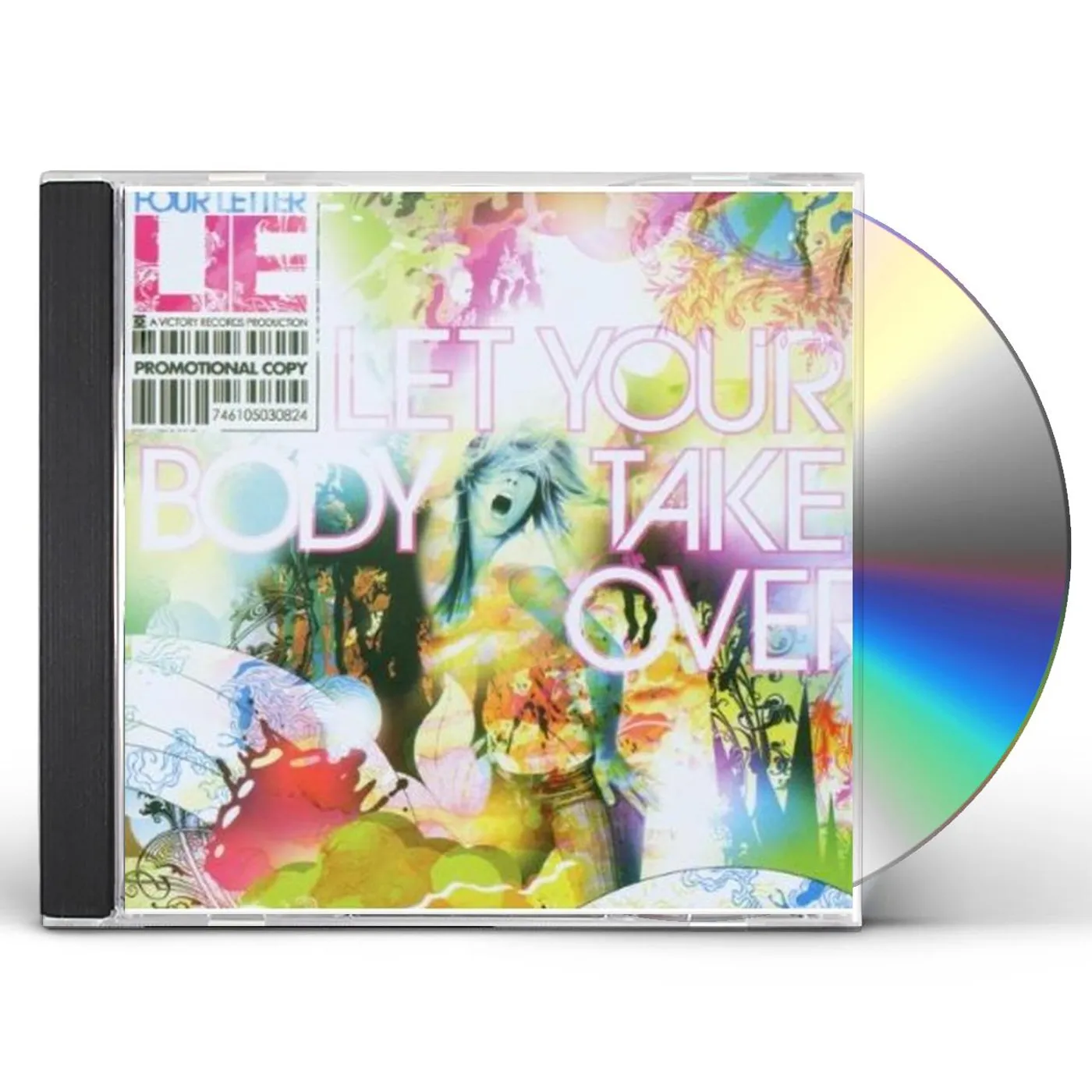 Four Letter Lie LET YOUR BODY TAKE OVER CD