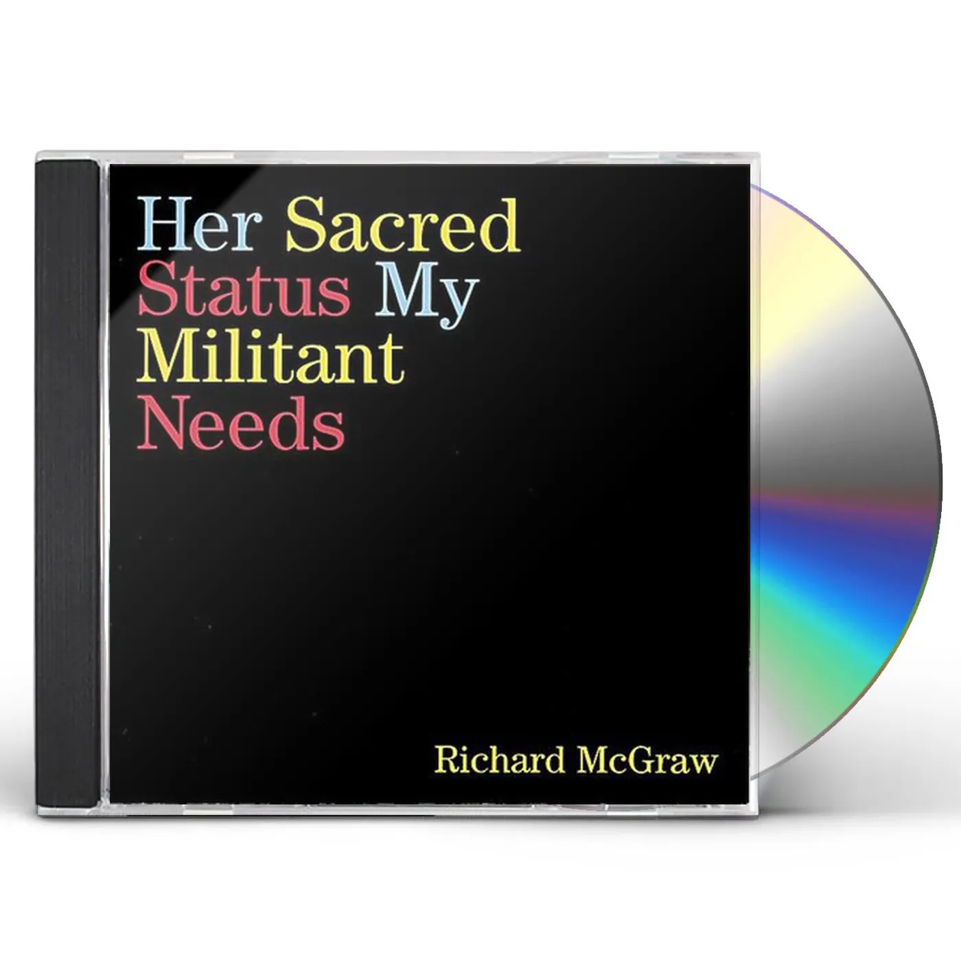 Richard McGraw HER SACRED STATUS MY MILITANT NEEDS CD