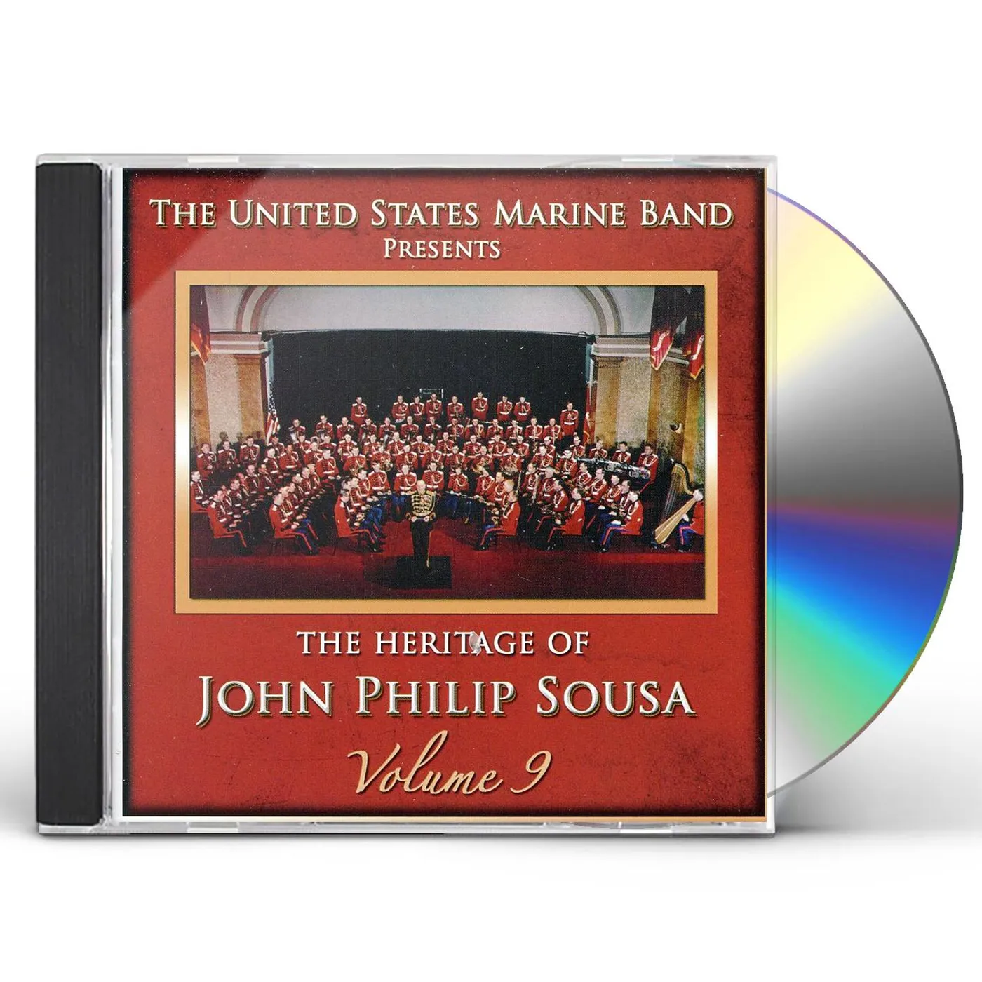 US Marine Band HERITAGE OF JOHN PHILIP SOUSA 9 CD