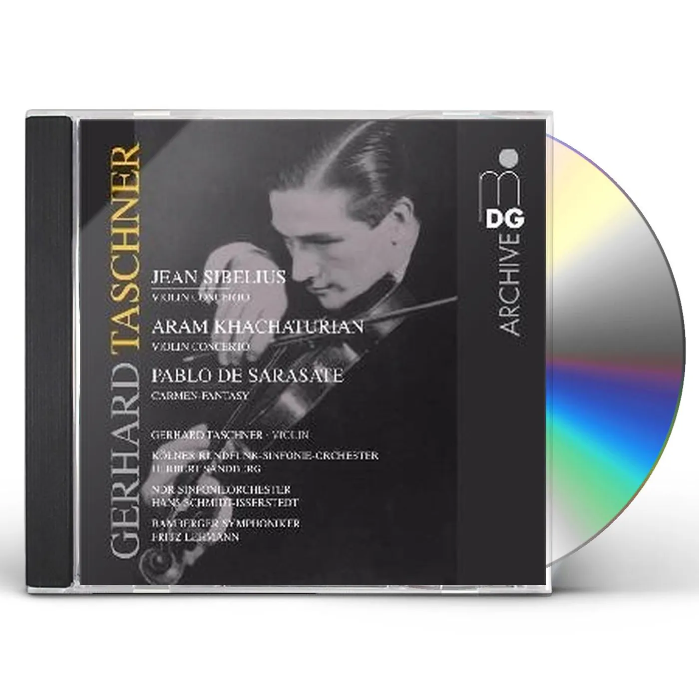 Gerhard Taschner VIOLIN CONCERTO CD