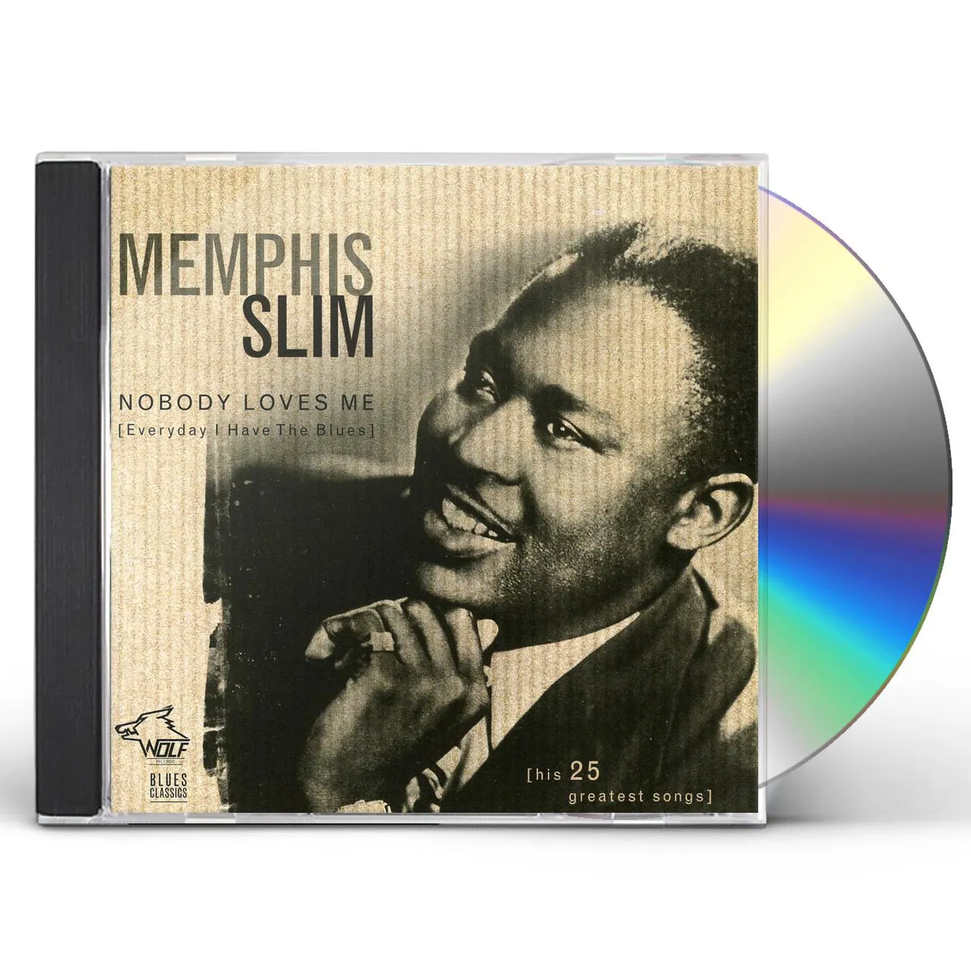 Slim Memphis NOBODY LOVES ME EVERYDAY I HAVE THE BLUES CD