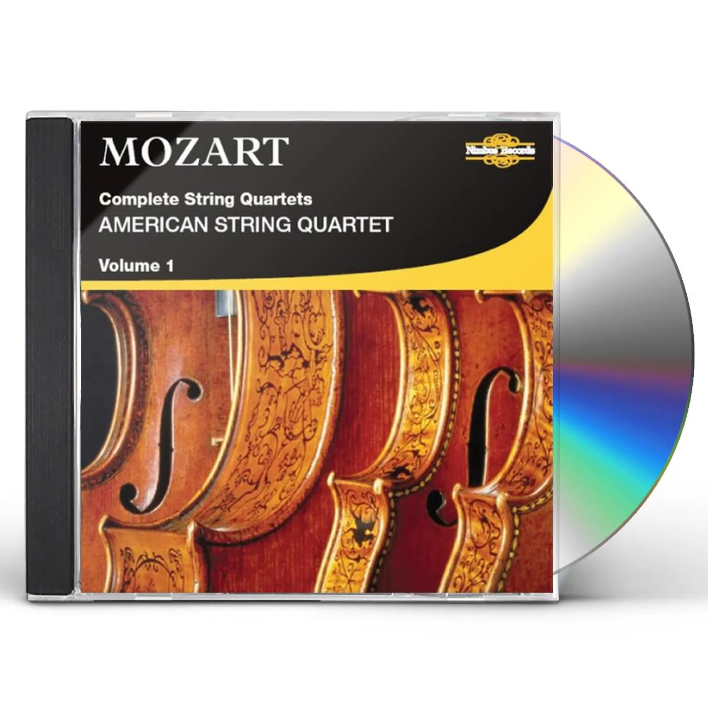 Wolfgang Amadeus Mozart COMPLETE STRING QUARTETS 1 CD
