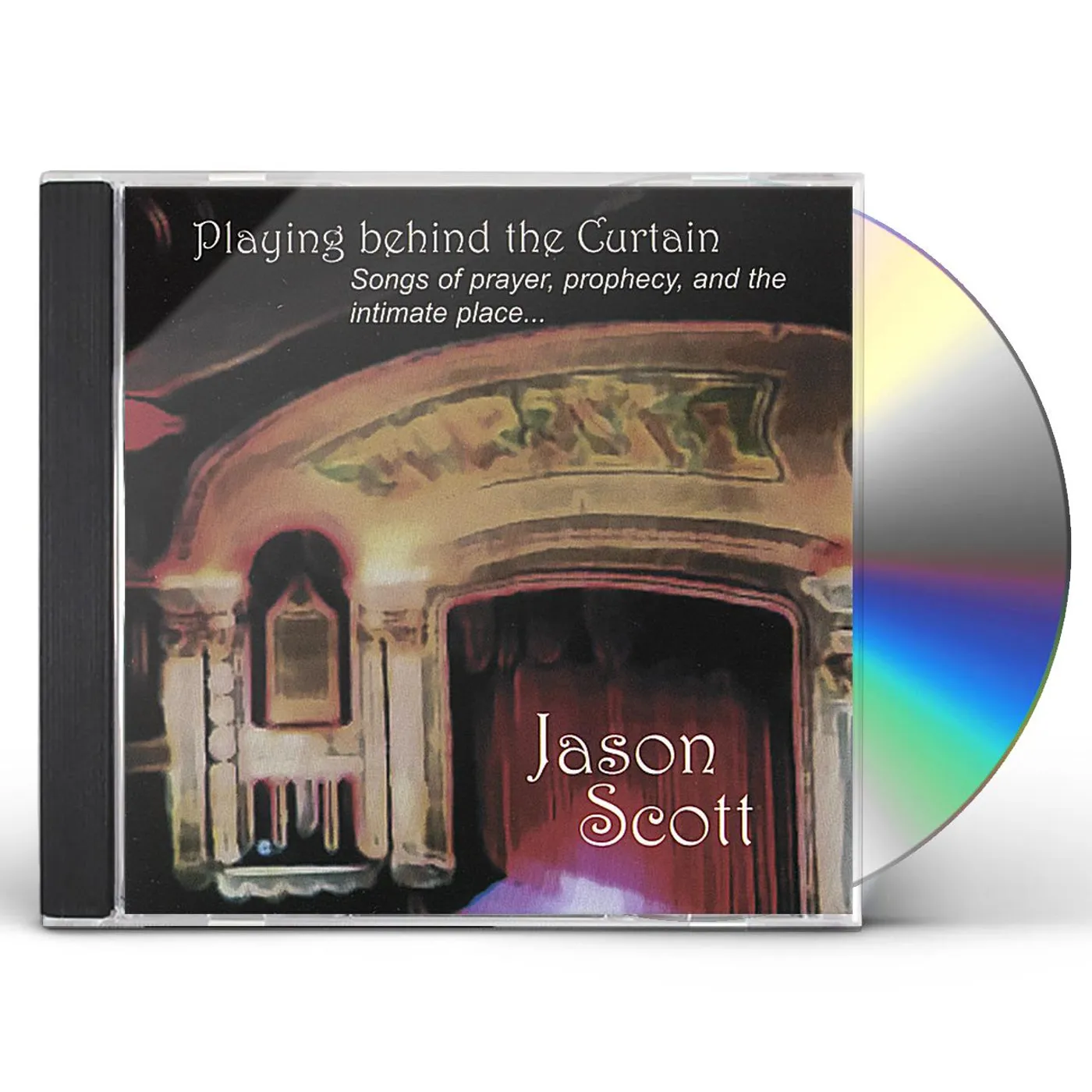 Jason Scott PLAYING BEHIND THE CURTAIN CD